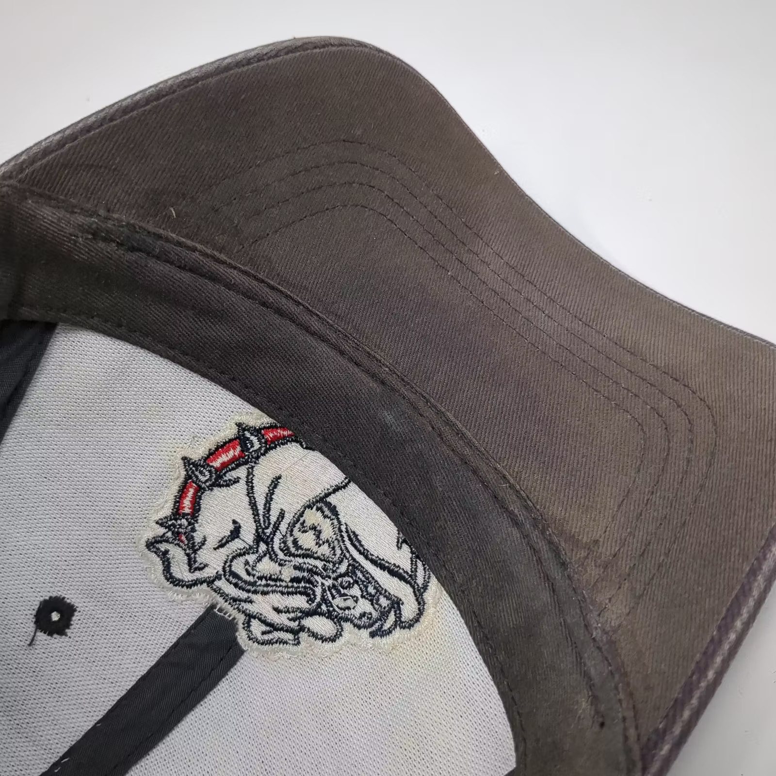 Fresno State Bulldogs NCAA Captivating Gray Baseball Cap One Size Bulldog Logo