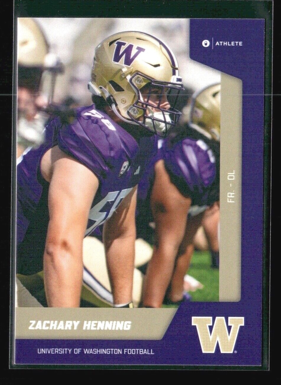 Washington Huskies 2023 OnIt Athlete Football Cards NIL Deals Complete Your Set