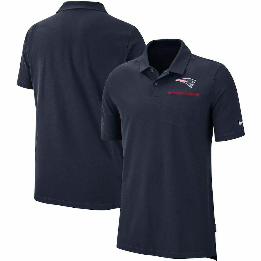 Nike NFL New England Patriots On-Field Sideline Elite Polo Shirt 3XL AO3215-419