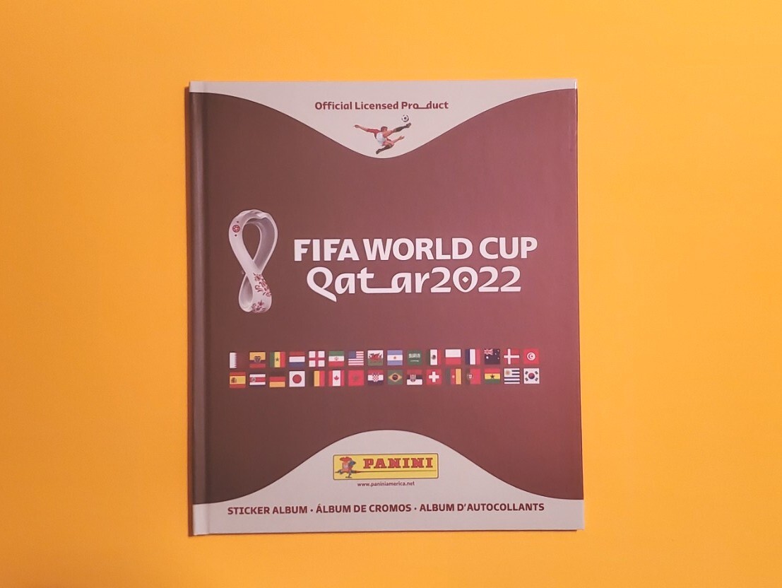 PANINI HARDCOVER ALBUM BLUE PARALLEL WORLD CUP QATAR 2022 + COMPLETE SET🔥