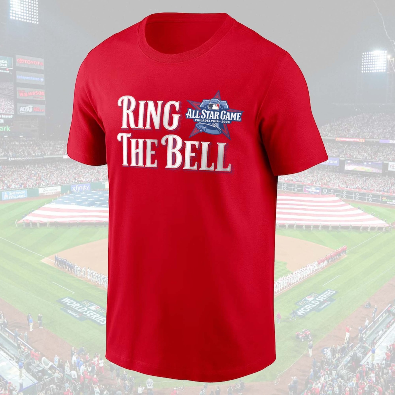 NEW ITEM!!! – 2026 Baseball All-Star Game Collection Ring The Bell T-Shirt S-5XL