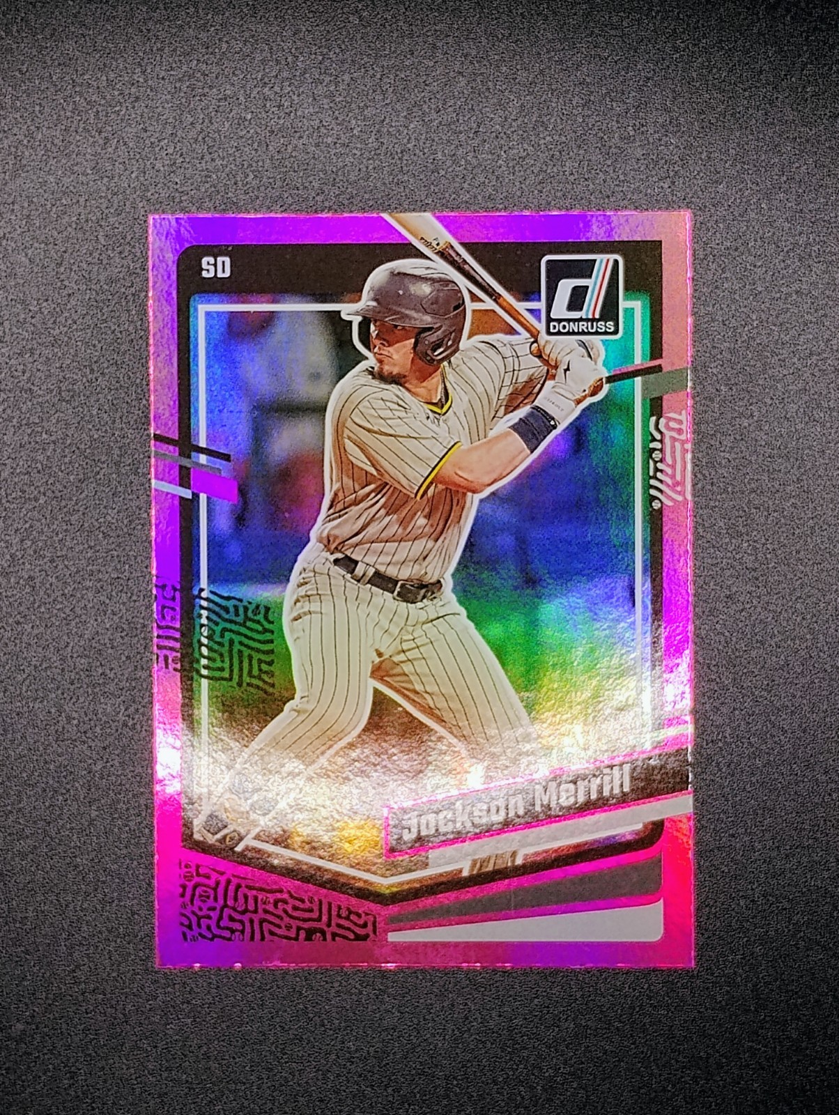 2023 Donruss #117 Jackson Merrill Holo Pink