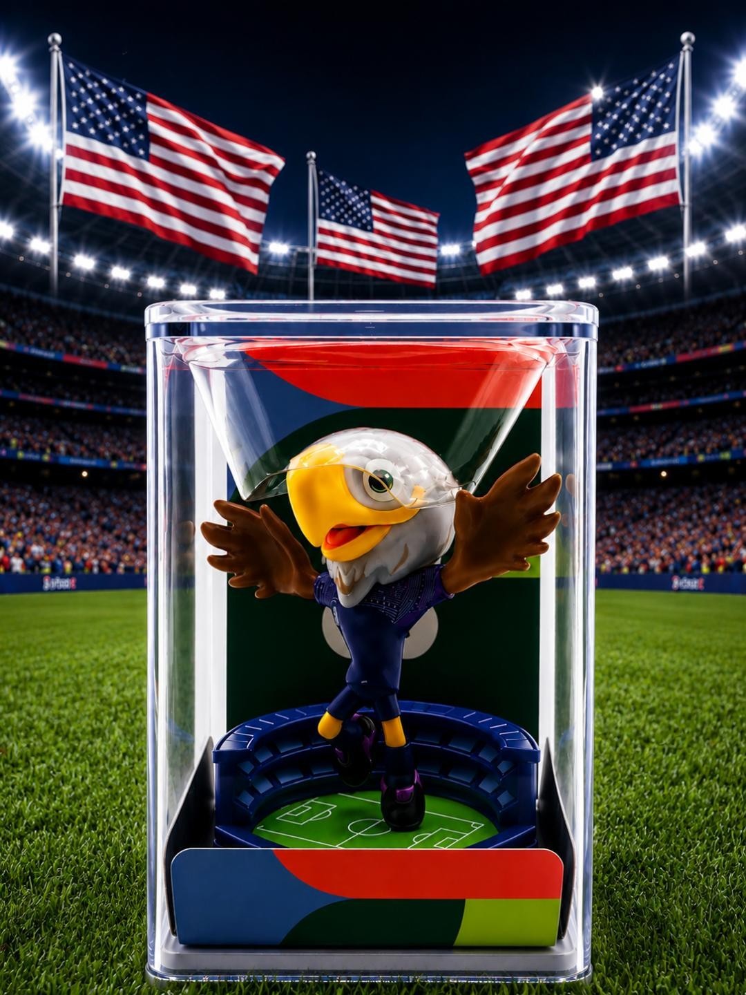 FIFA World Cup 2026 Mascots, CAN Maple , MEX Zayu & USA Clutch Official Product
