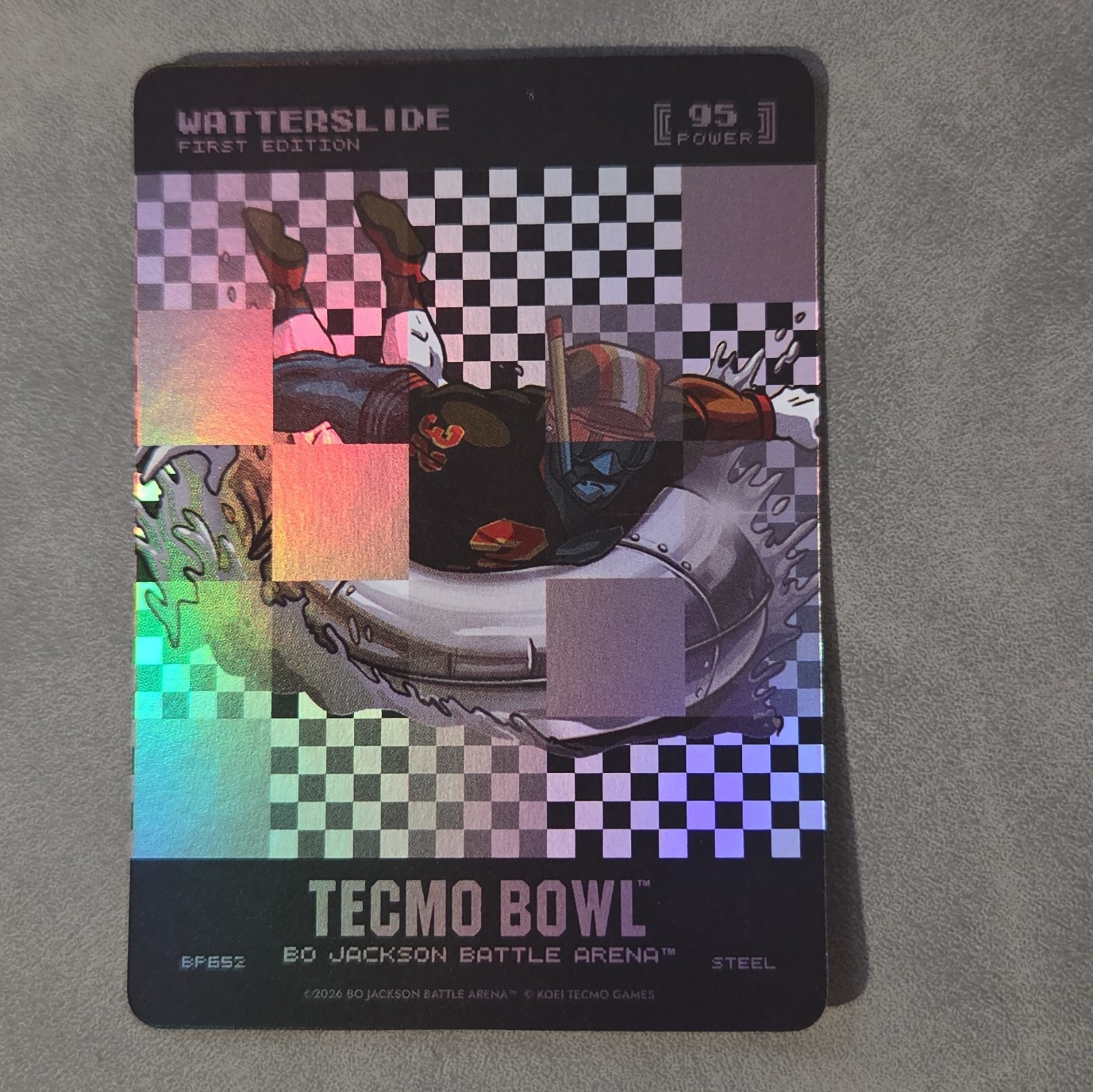 Bo Jackson Battle Arena Tecmo Bowl – WATTERSLIDE Big Pixel STEEL SP 1st Edition