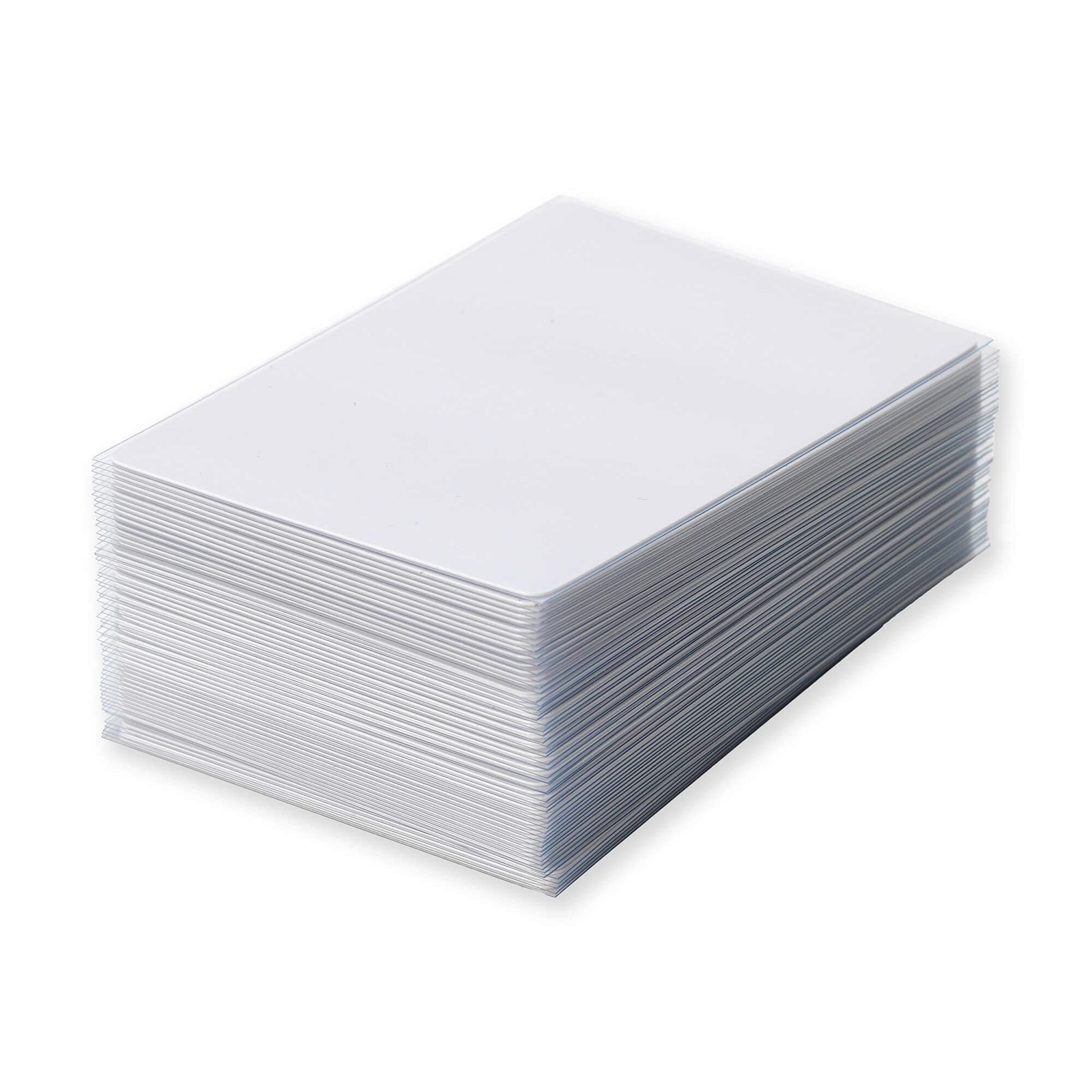 Vault X Exact Fit Trading Card Sleeves, Soft, High Clarity, 100 Pack, Clear
