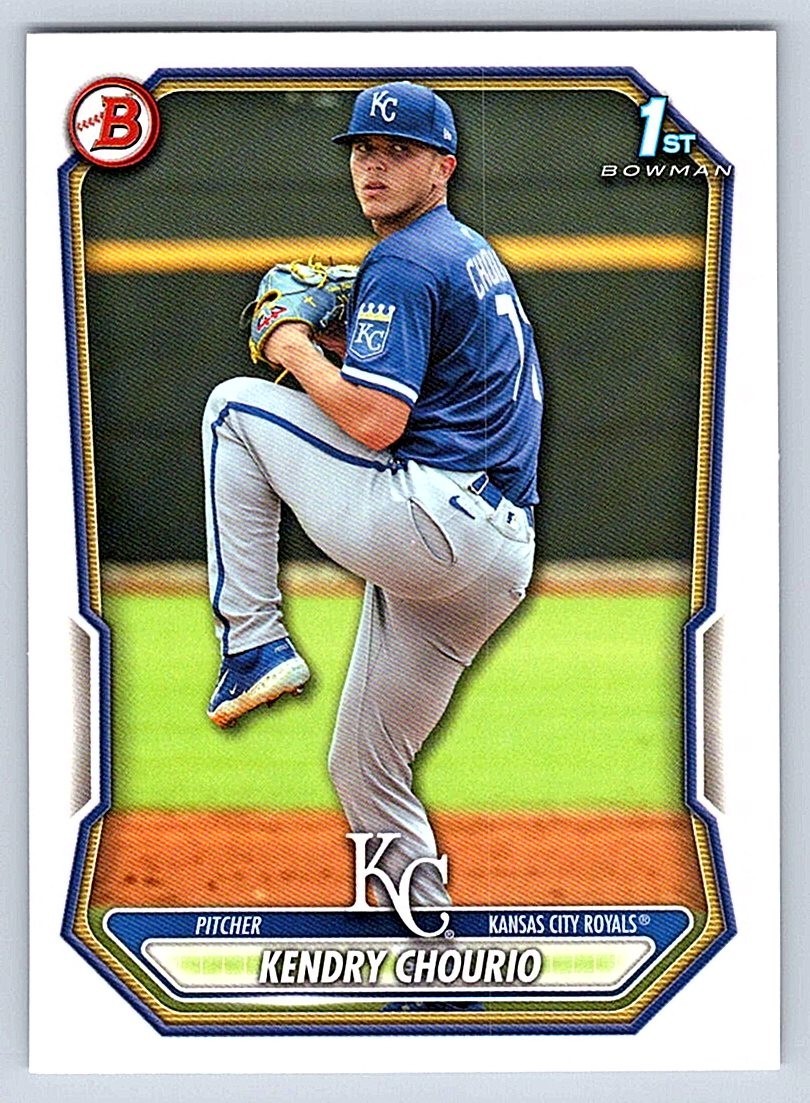KENDRY CHOURIO ROYALS RC 1st card 2026 BOWMAN PROSPECTS #BP-7