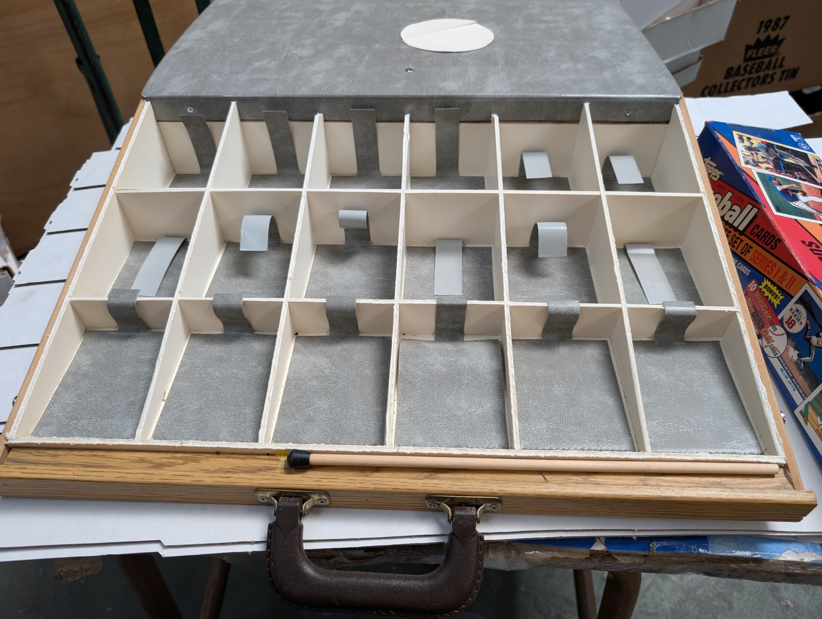 Vintage Collector’s Mate Sorting Tray For Sports Cards