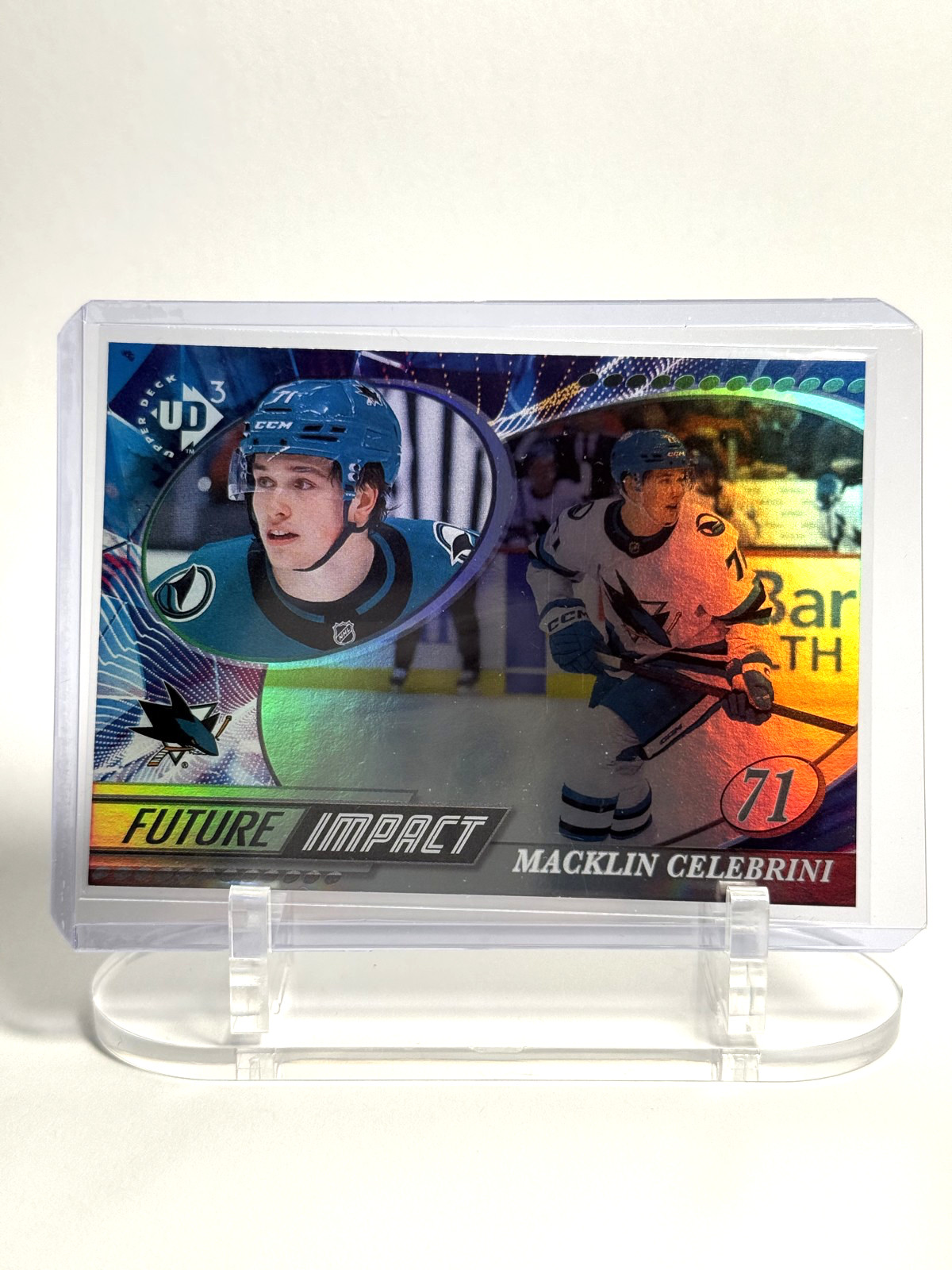 2024-25 Upper Deck Extended Series – Ud3 Macklin Celebrini #UD3-17 (RC)