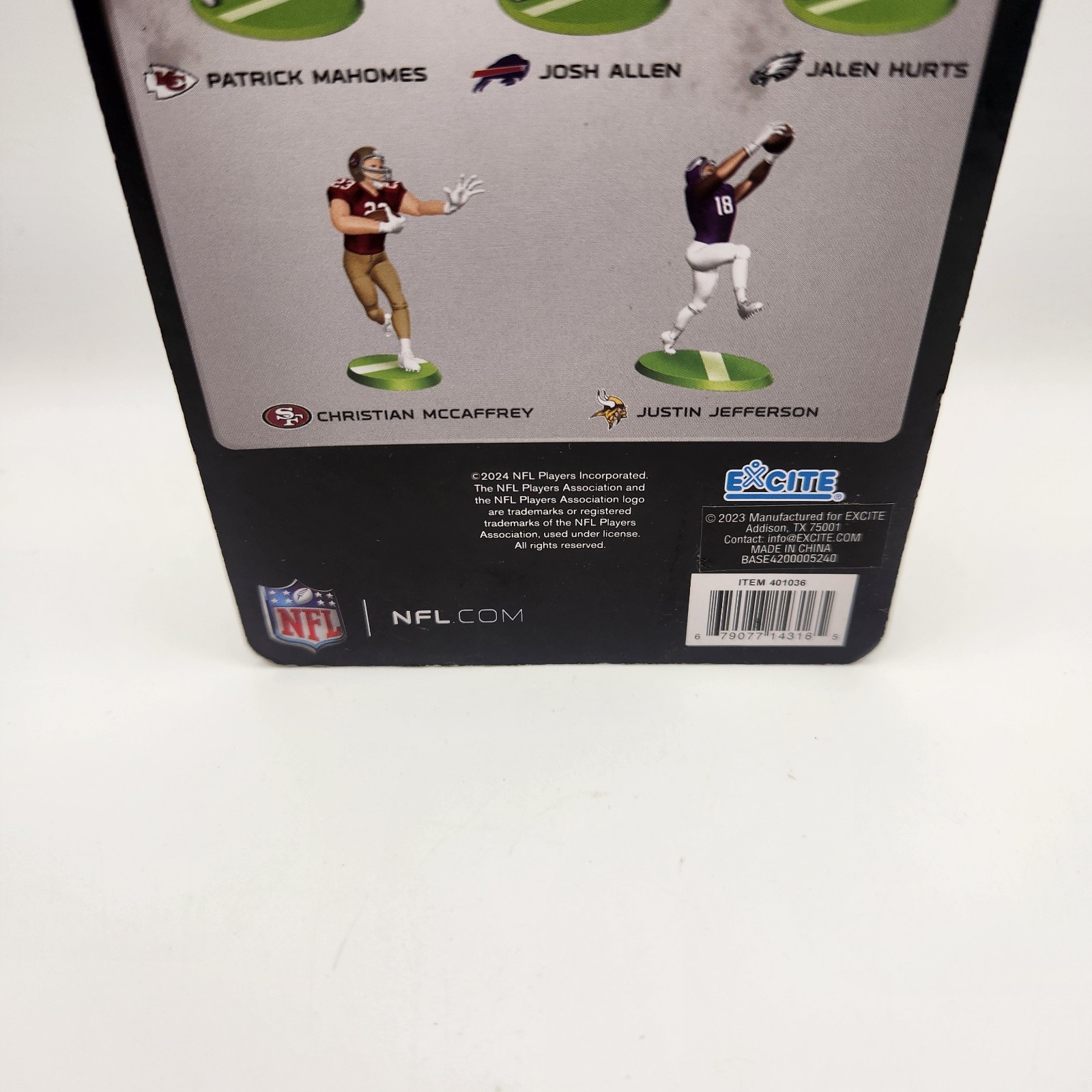 NFL Collectible Action Figure #23 Christian McCaffrey SF 49ers NEW
