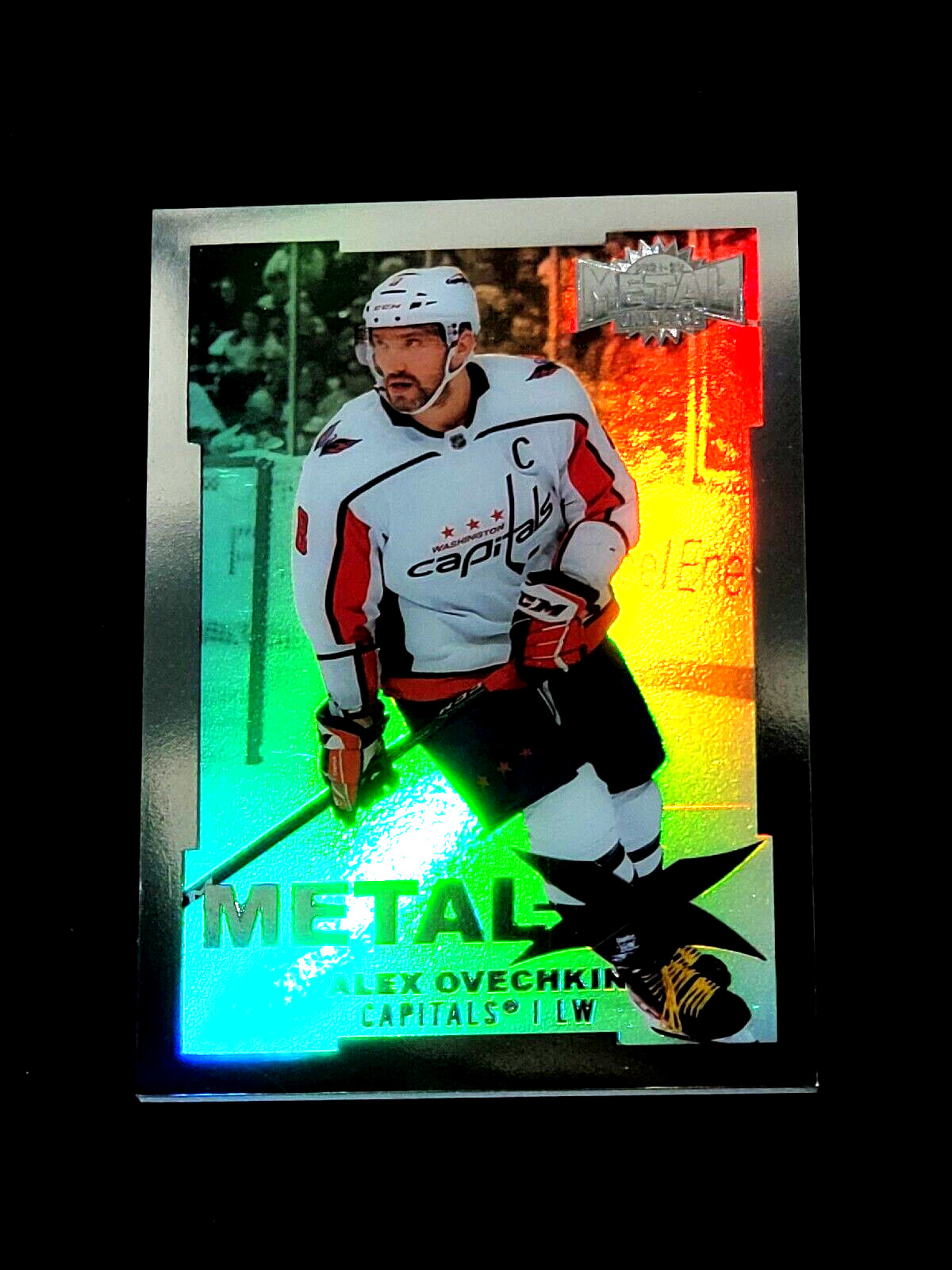 2021-22 Skybox NHL Metal Universe /499 Alexander Ovechkin METAL X #MXAO Case Hit