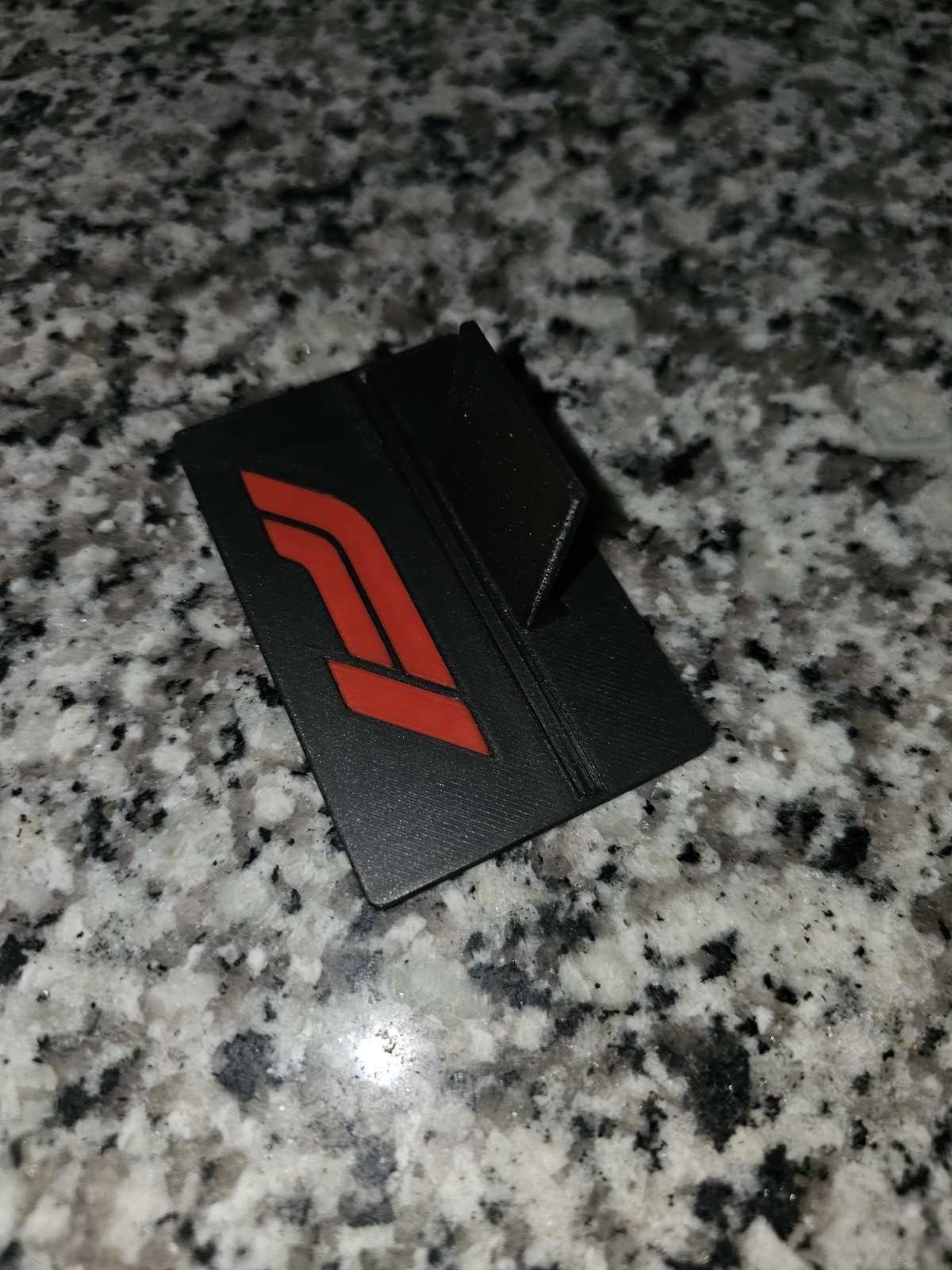 Sports card display stand with Formula 1 logo!