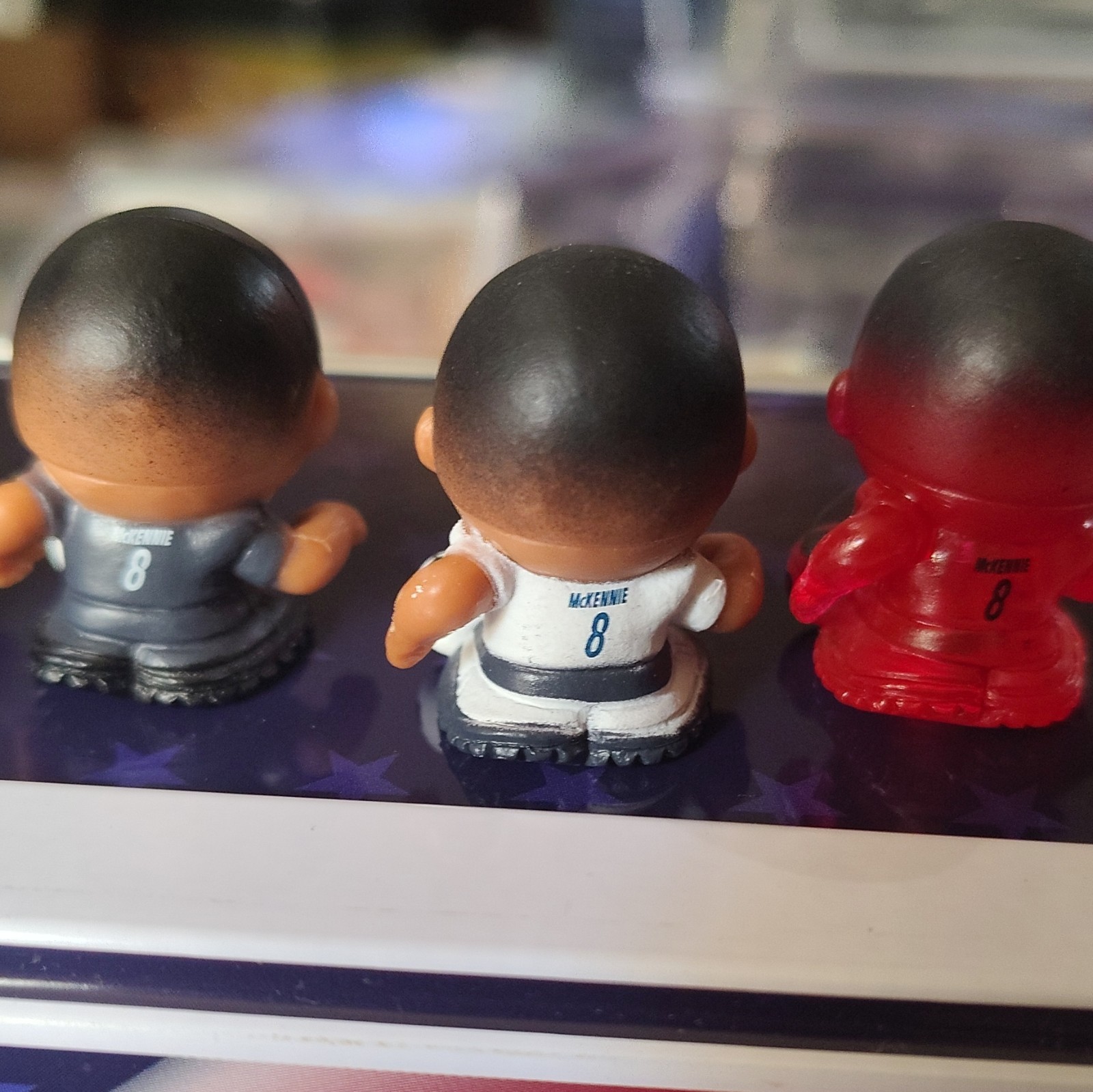 TeenyMates Collectors 10 Stadium Display Set USA Soccer With Seven Players Figur