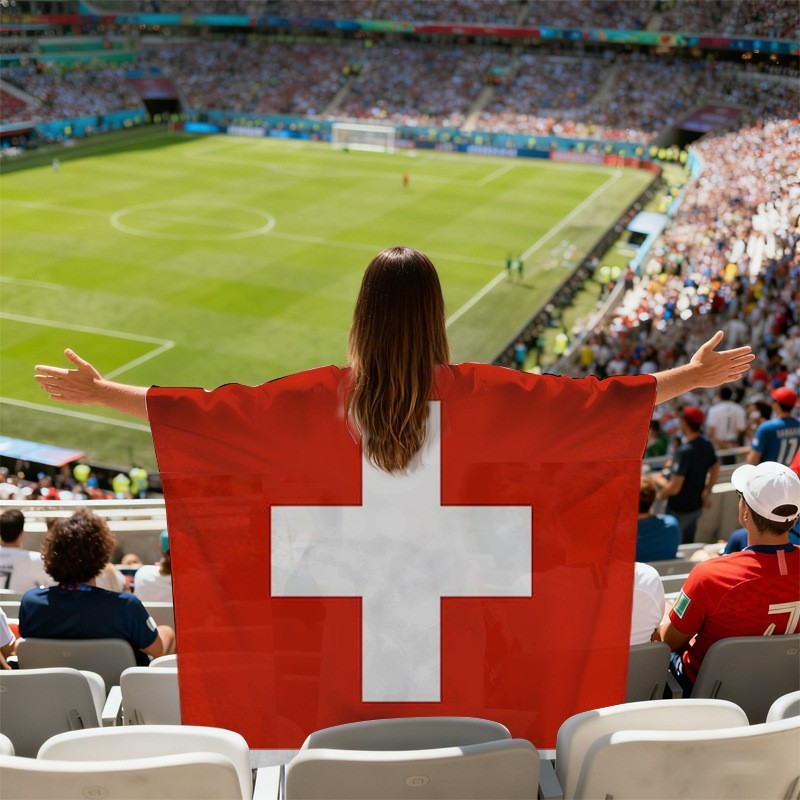2026 FIFA World Cup fLAG Fan Cloak Flag Fans of Various Countries Cheering Team