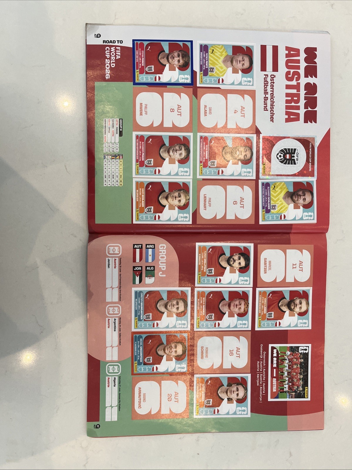 OFFICIAL Panini Sticker World Cup Album 75% Done 210 dollar value some rips