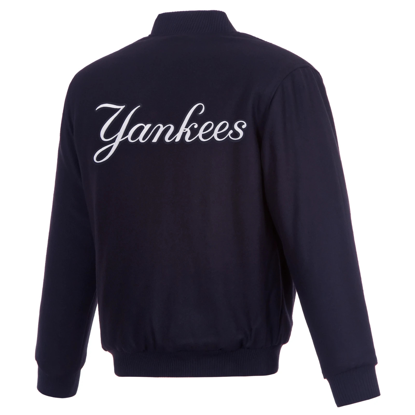 JH Design New York Yankees All Wool Jacket w/ Nylon lining & Embroidered Logos