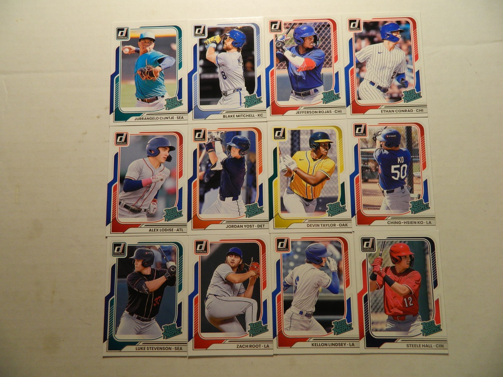 2026 Donruss Base & Silver Holo Laser & Color Parallels Cards U Pick Finish Set