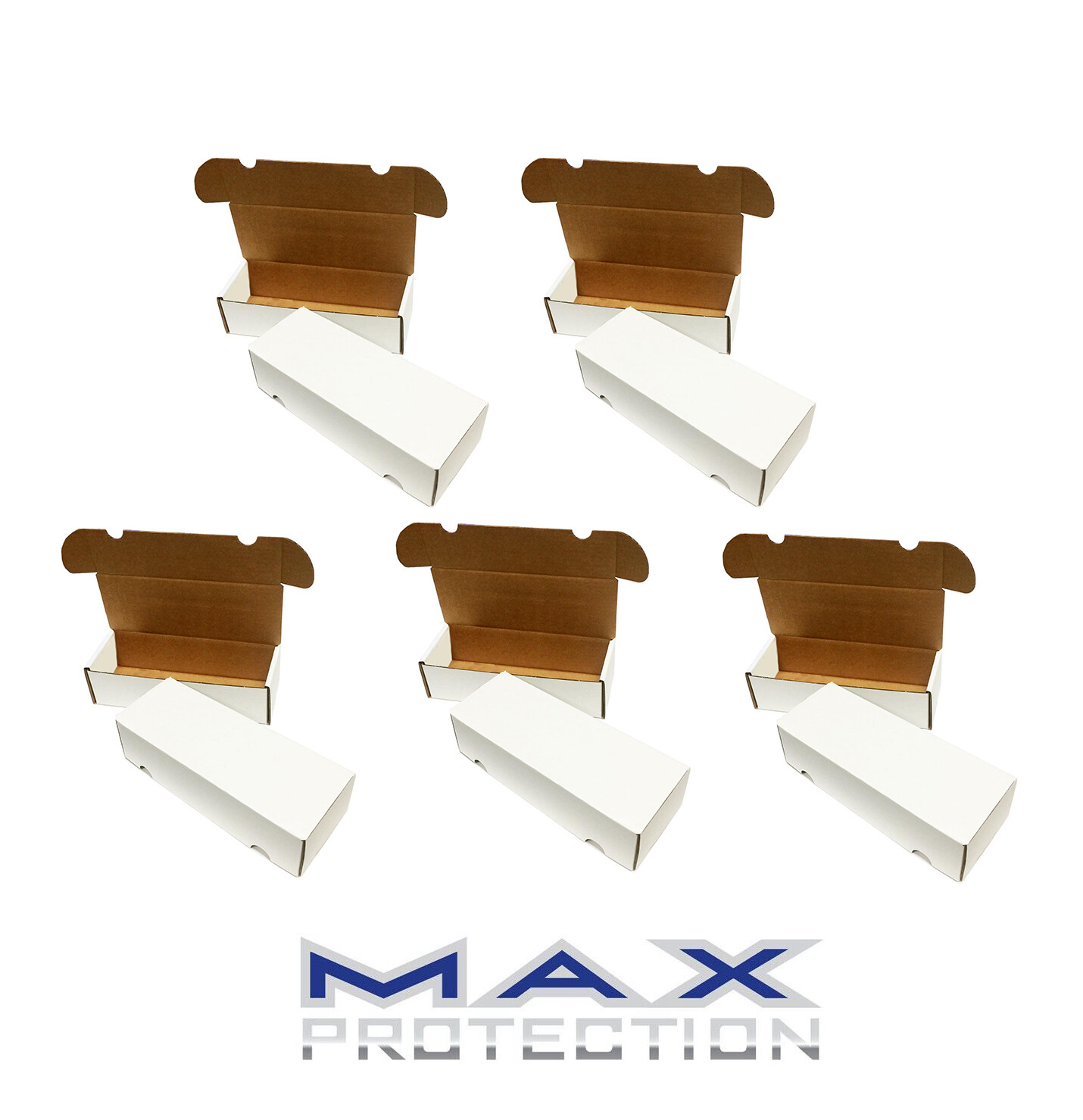 10-Pack • Max Pro 400-count • Trading/Gaming Card Storage Box • Made in the USA