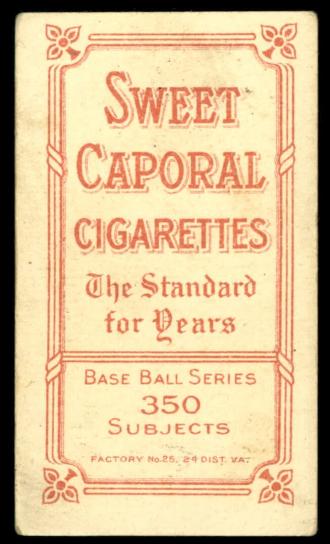 1909 T206 Mike Mitchell Sweet Caporal – VG-EX