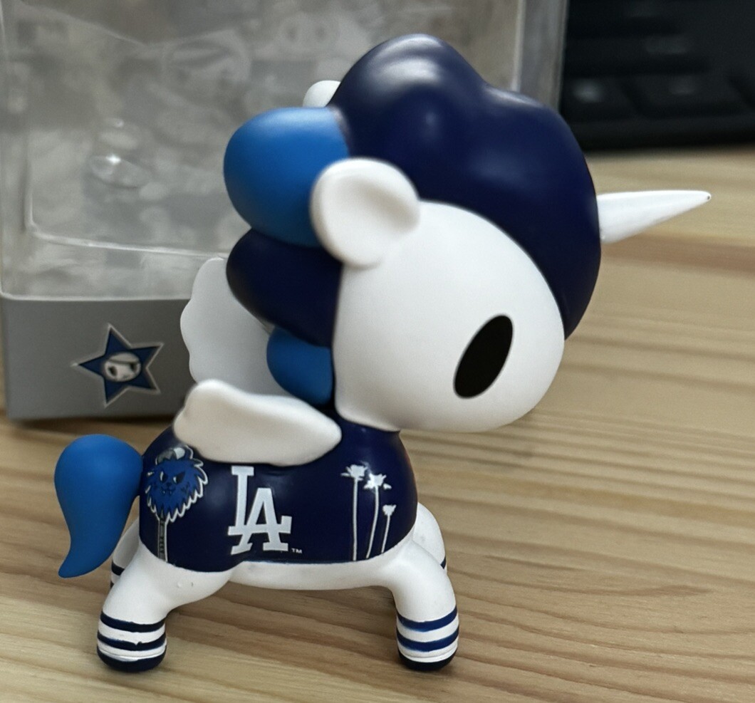 NEW Los Angeles Dodgers tokidoki x MLB Collectible Unicorno Vinyl Figure 2.5 in