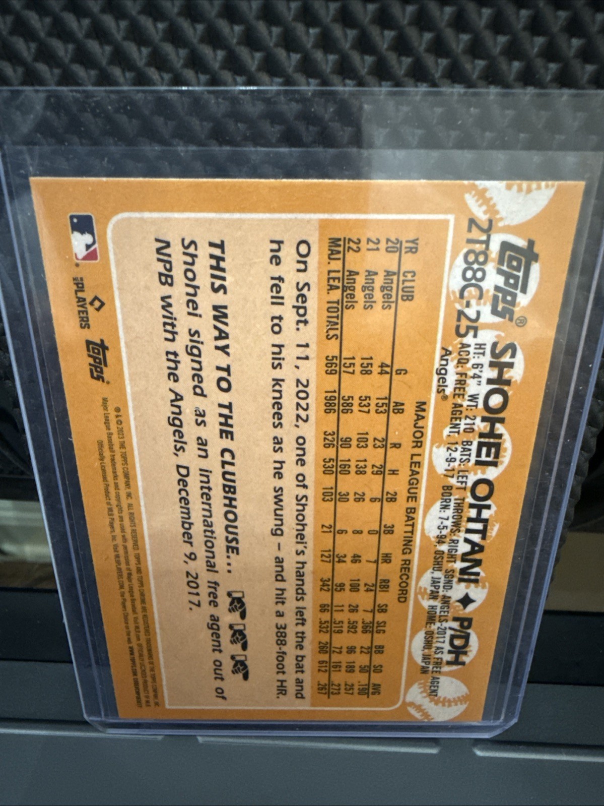 2023 Topps Series 2 – 1988 Topps Chrome Silver Pack Mojo Shohei Ohtani #2T88C-25