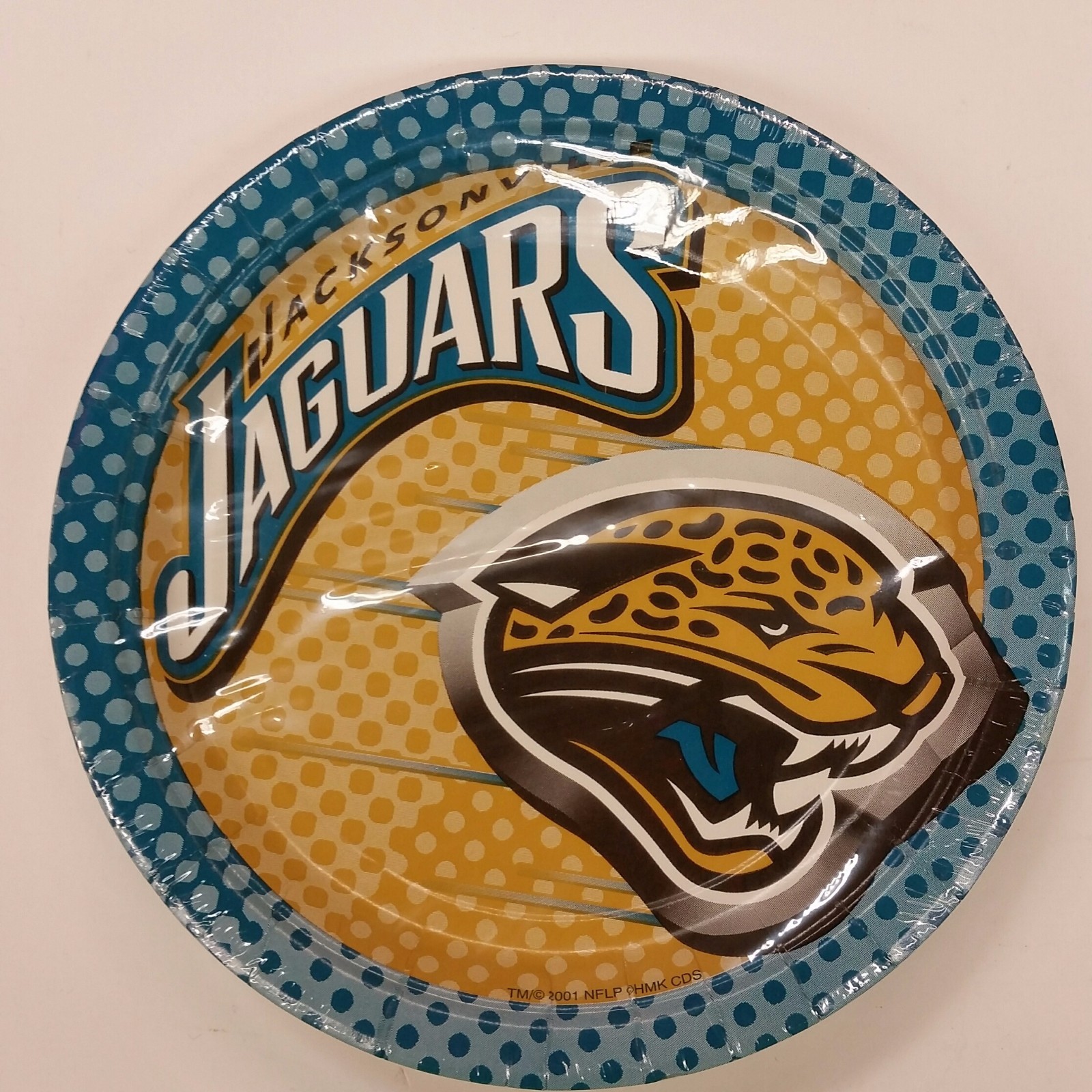 NFL Jacksonville Jaguars – 7 inch Paper Plates, NEW (Pack of 24)