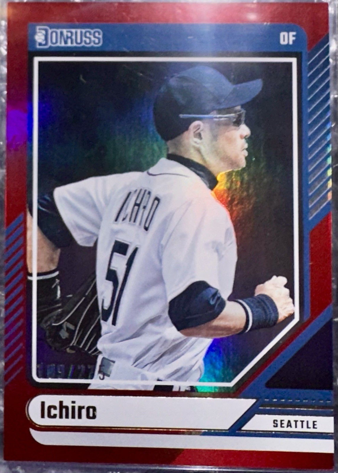 2023 Panini Donruss Retro 1990 Holo Silver 266 Ichiro Suzuki /25 + 2 Free – READ