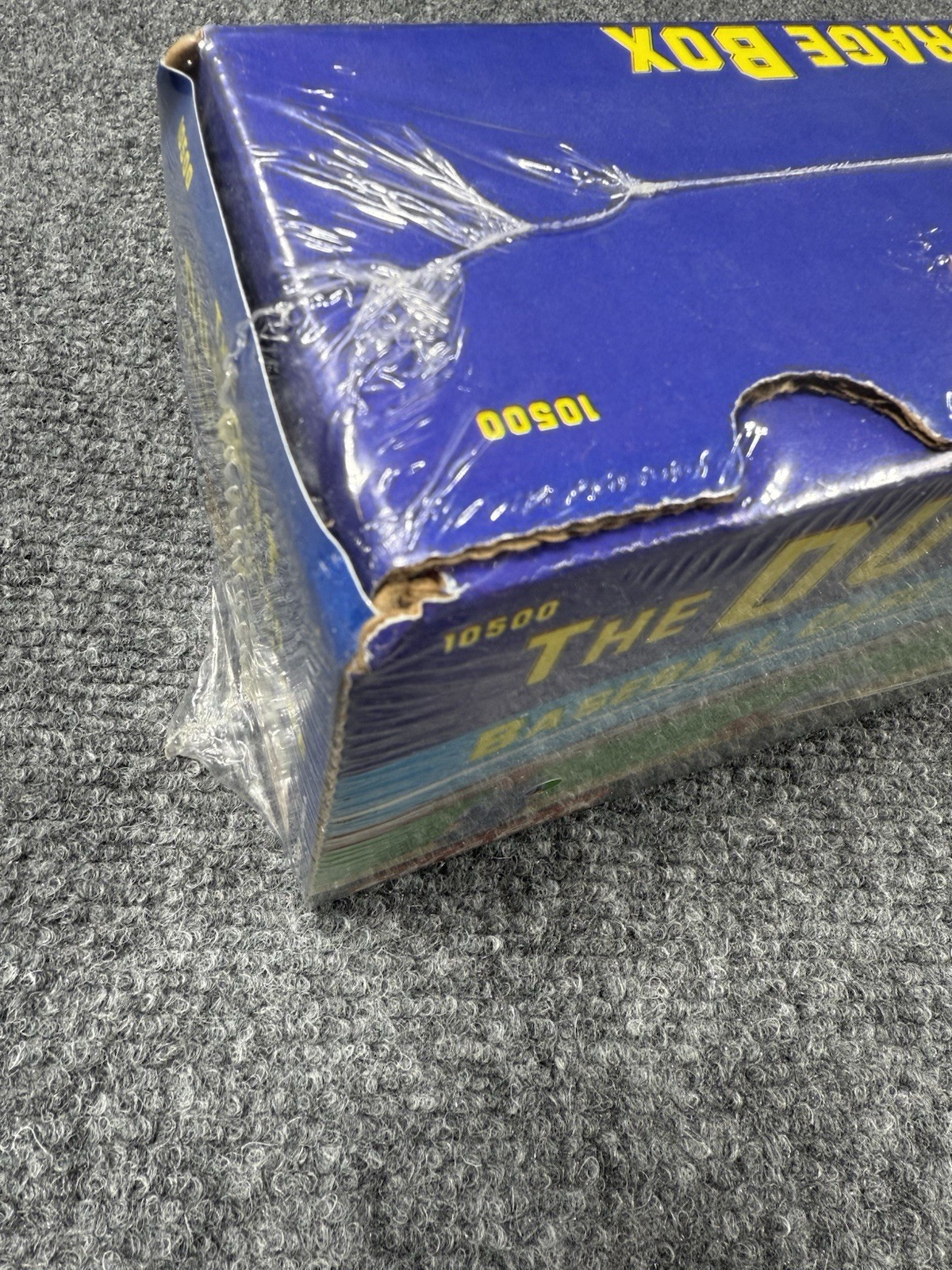 VTG 1988 Sharin The Dugout Baseball Card Collector Storage Box 10500 Unopened