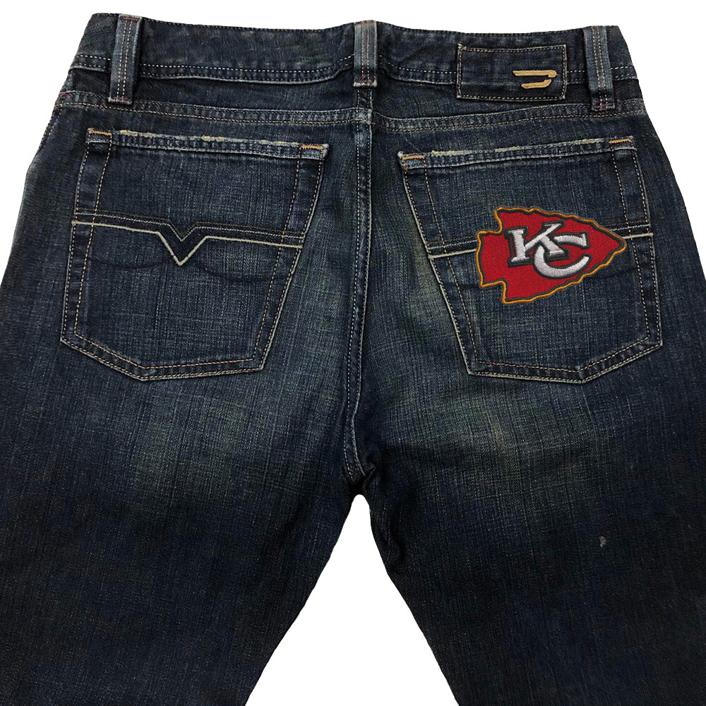 Wholesale Kansas City Chiefs Nation Size 2.8″x1.8″ Sew Embroidered Iron On Patch