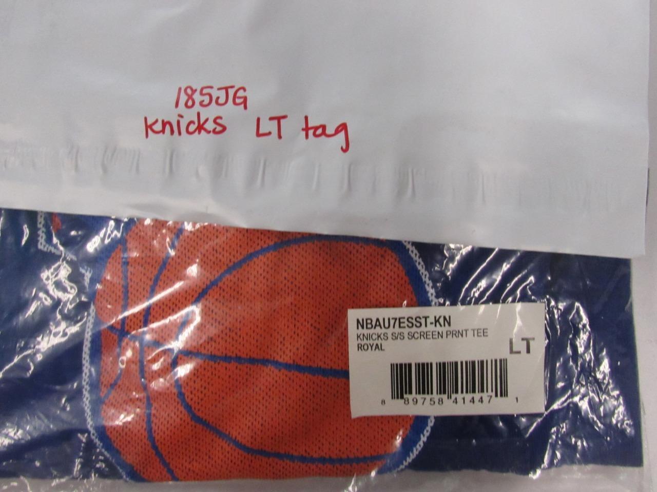 New York Knicks Mens Sizes L-XL-2XL-3XL-4XL-Tall Blue Majestic Shirt