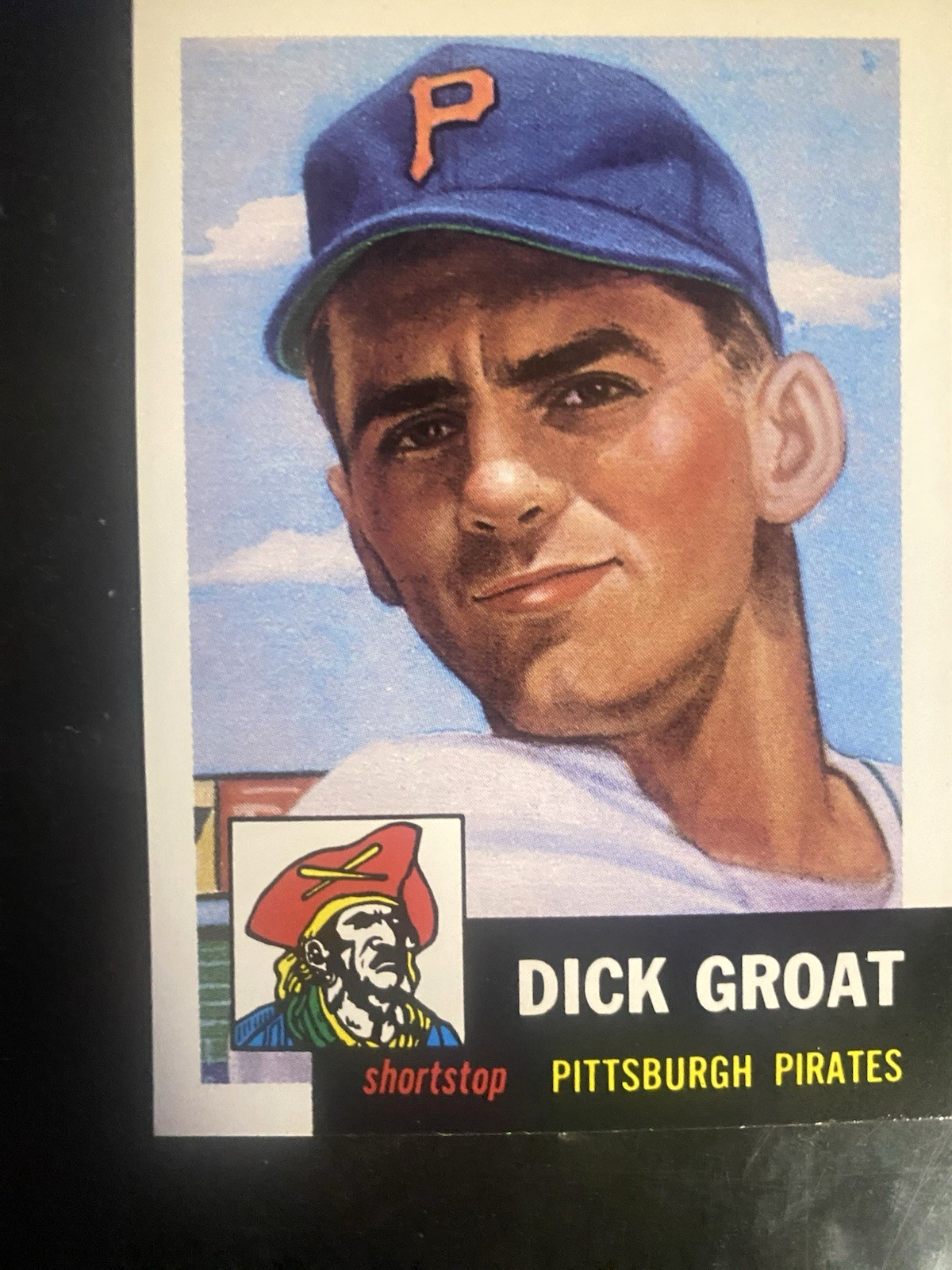 Topps 1991 Archives Ultimate 1953 Dick Groat #154 Auto Pirates Reprint MLB