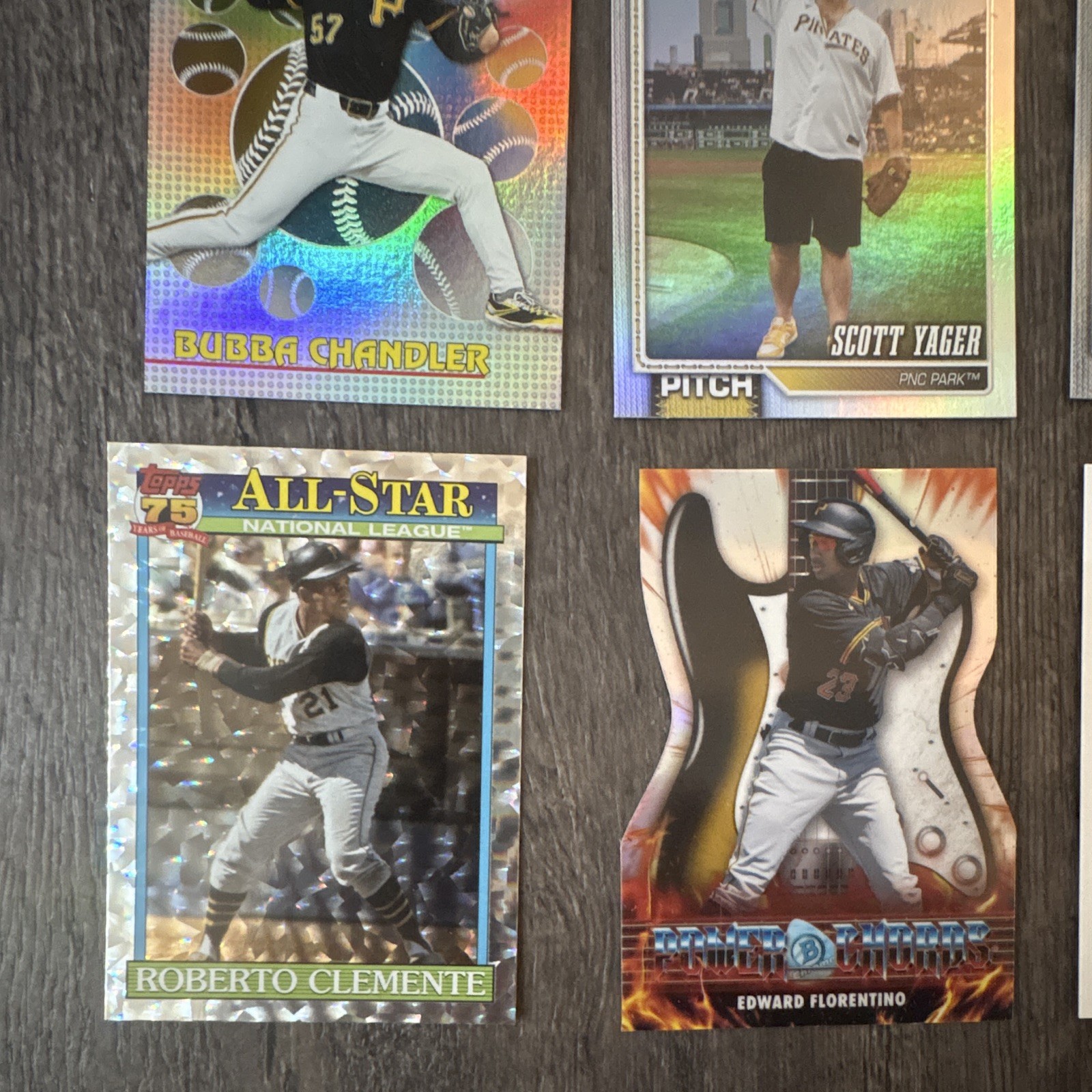 Topps Bowman Chrome 2025-26 Pirates Lot 9 Chandler RC Iredale Florentino