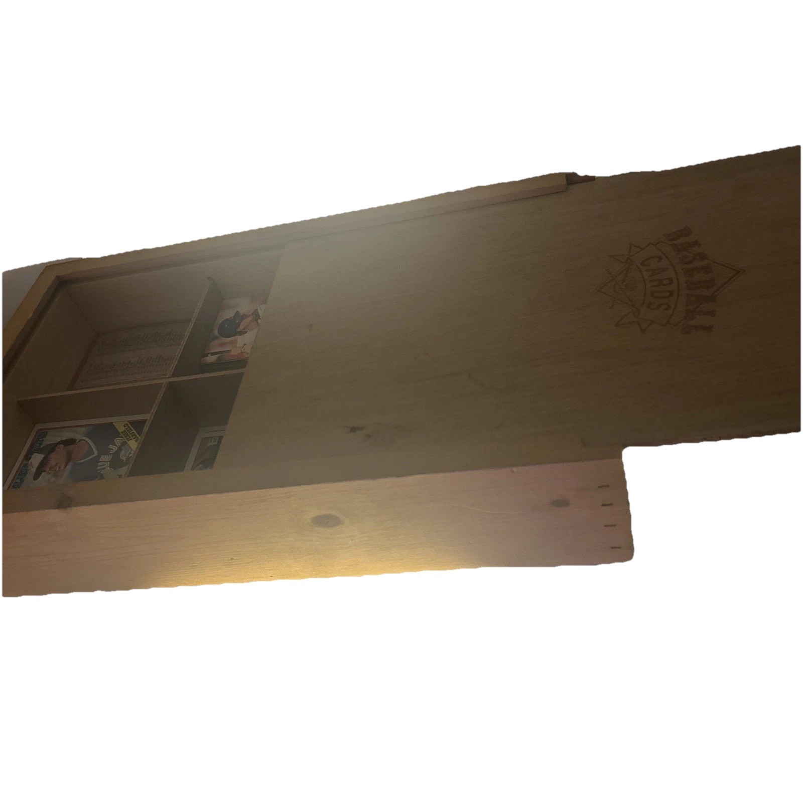 6 Slots For Holding Baseball Cards Napa Valley Company Box