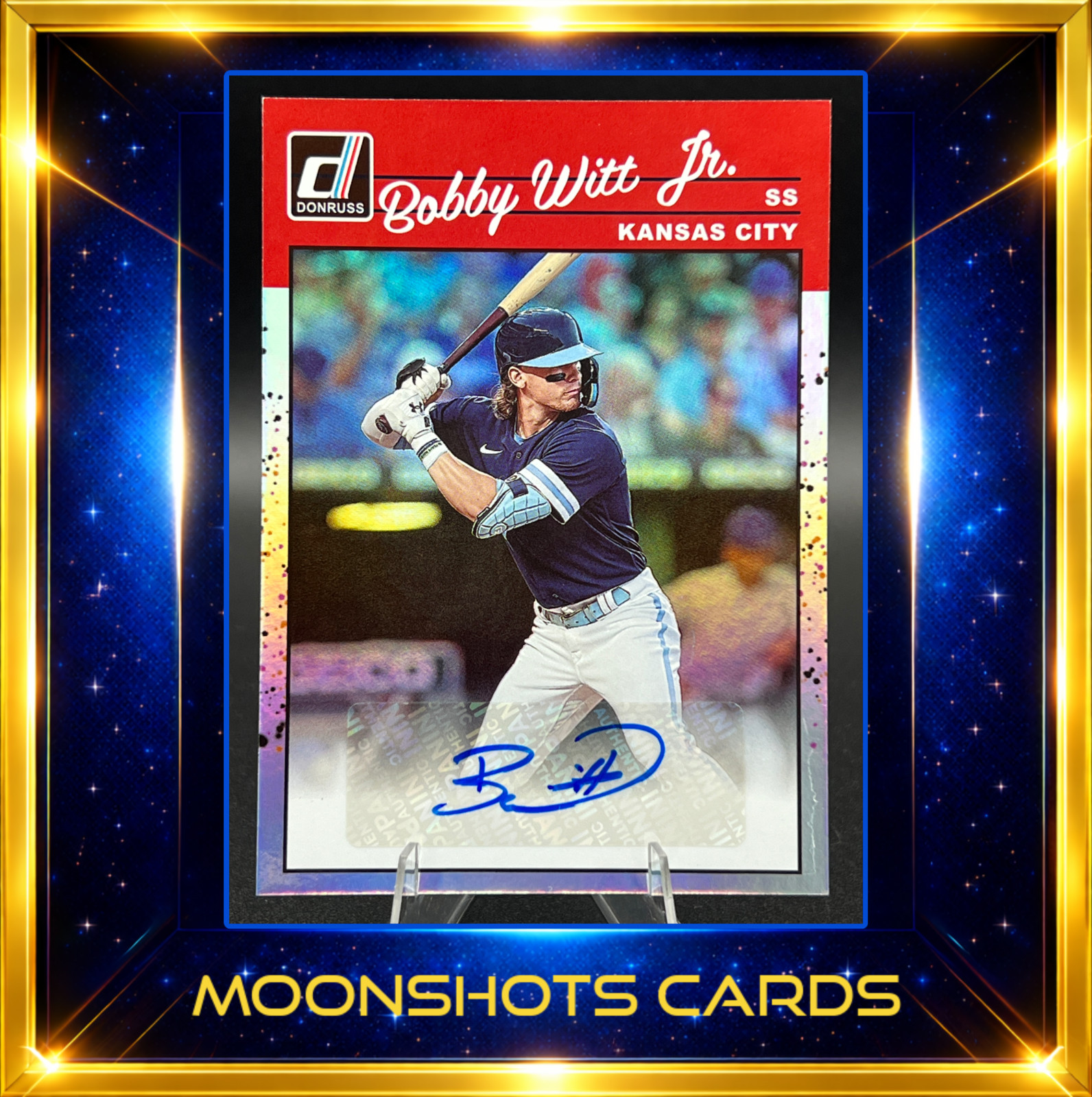 2023 Donruss Retro 1990 Signatures Bobby Witt Jr. Auto – Royals