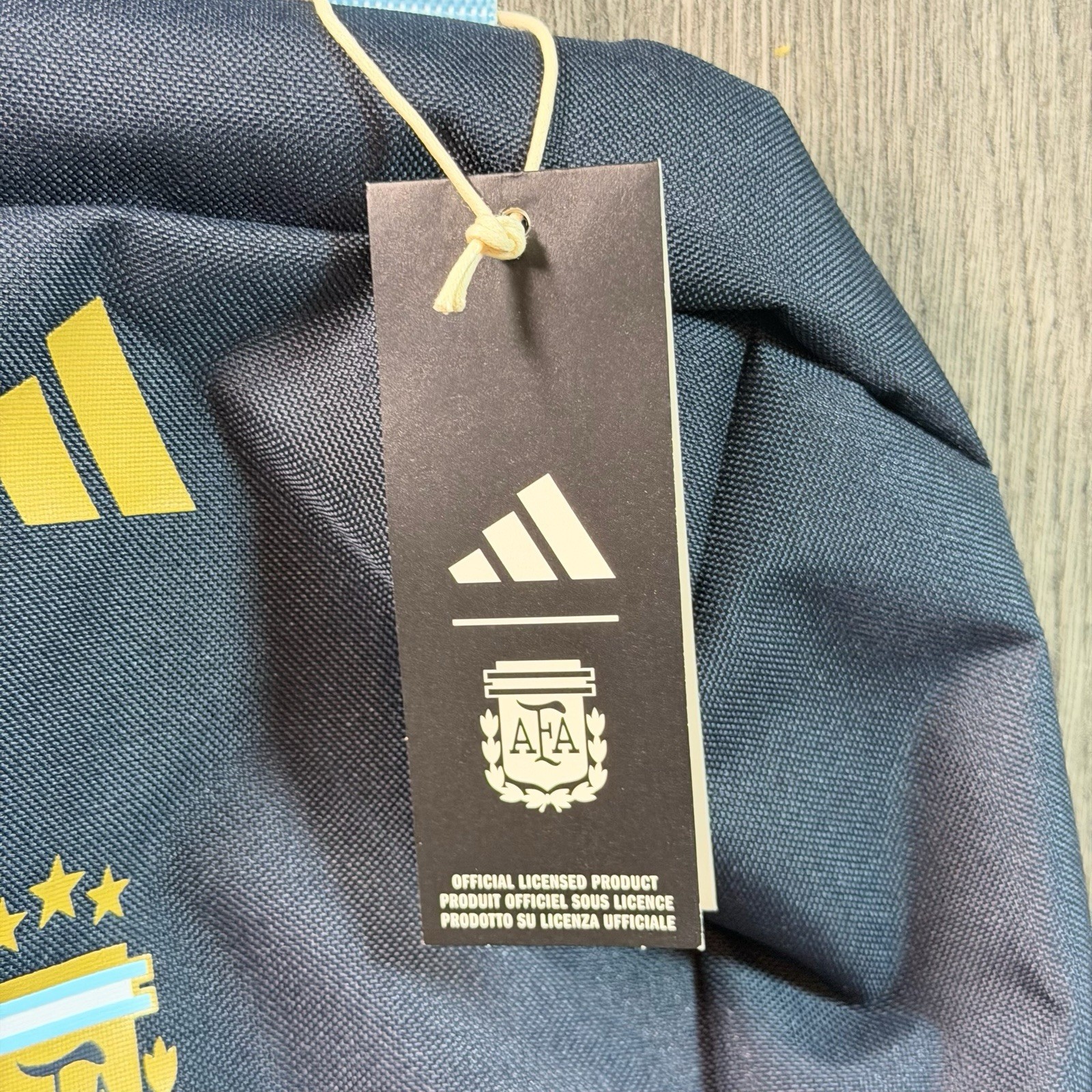 Adidas Argentina National Team 26 World Cup Shoe Bag Navy Blue KE7102