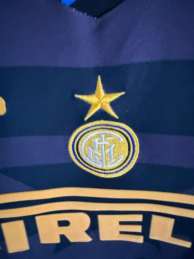 Ronaldo Nazário Inter Milan #10 Jersey – Vintage Retro Rare Classic Shirt LARGE