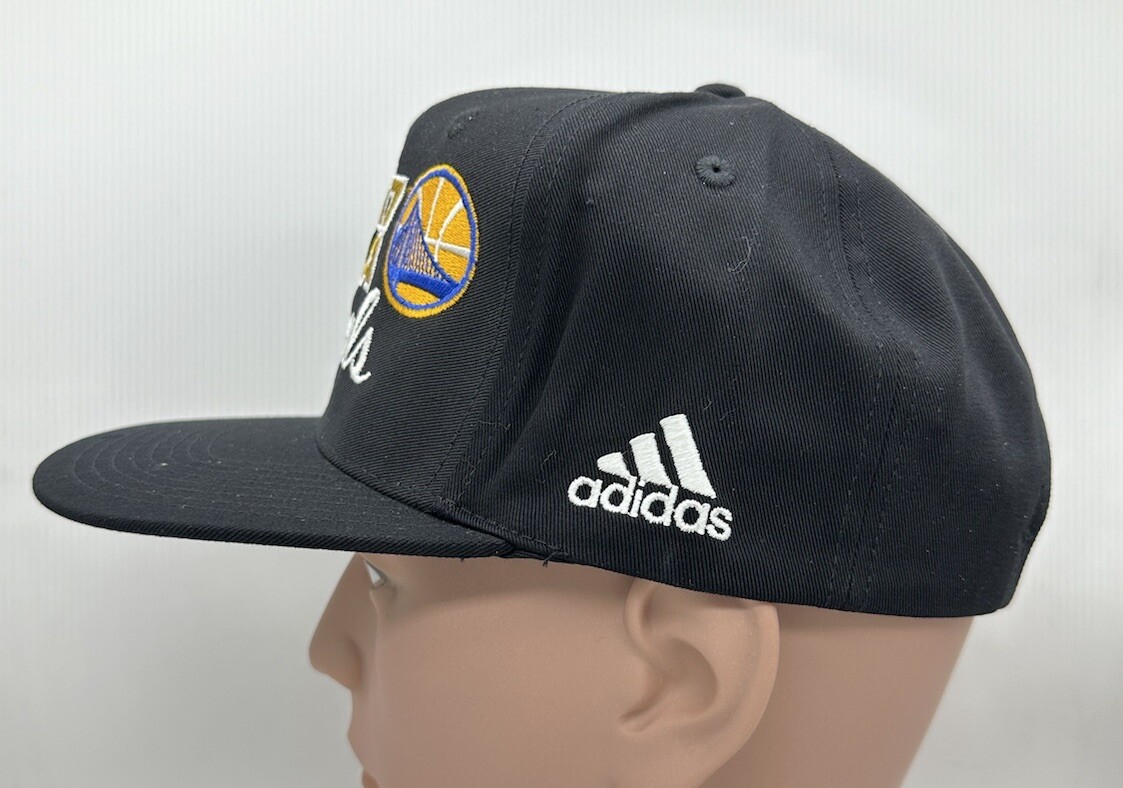 ERROR RARE 2017 Golden State Warrior Basketball Finals Hat Vintage SnapBack NOS