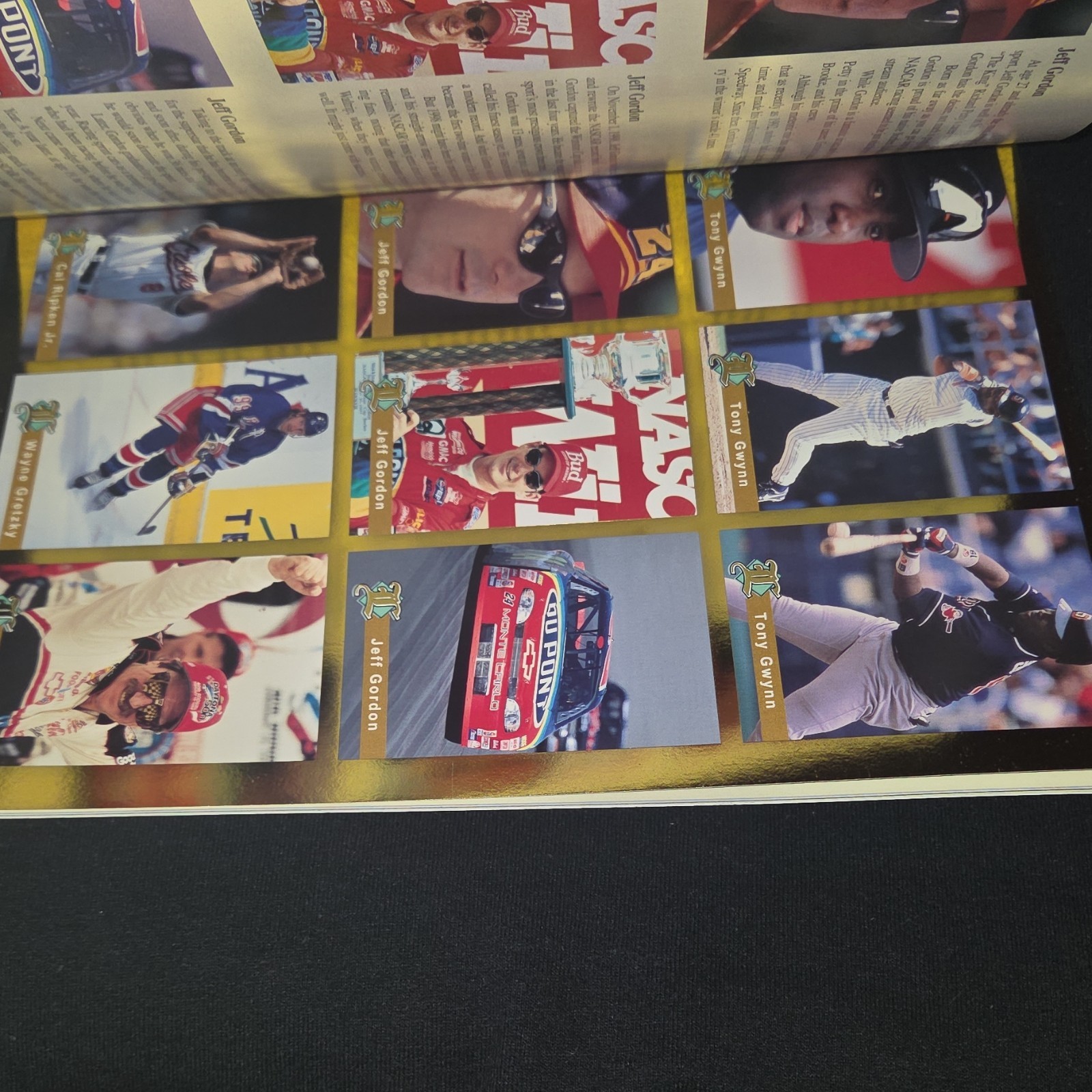 Legends Sports Memorabilia Jeff Gordan February 1999 Hobby Edition #91
