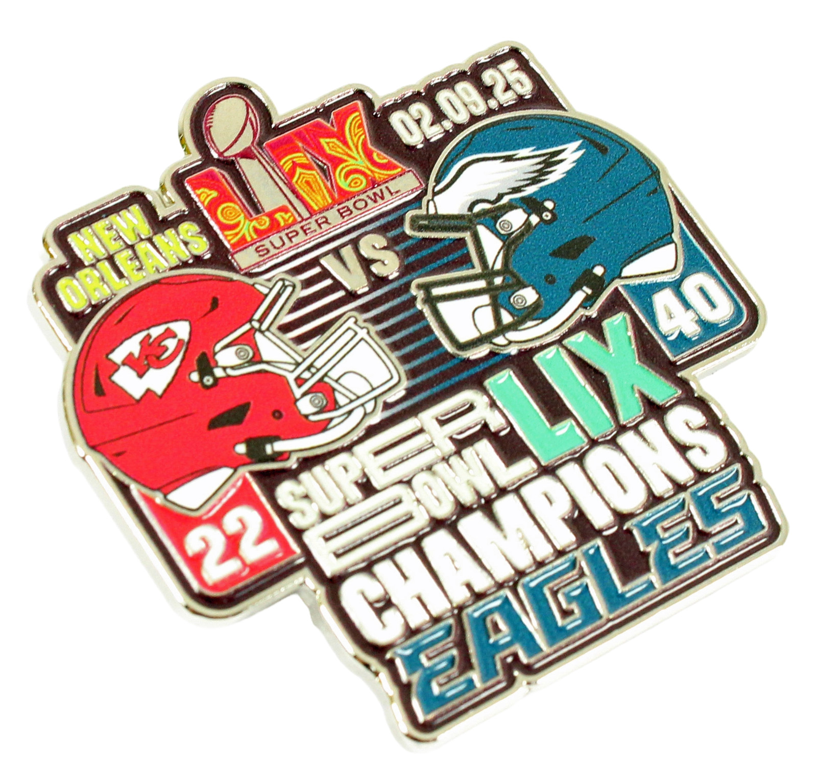 Super Bowl LIX (59) Champions Ultimate Pin – Limited 1,000 – Medium Style