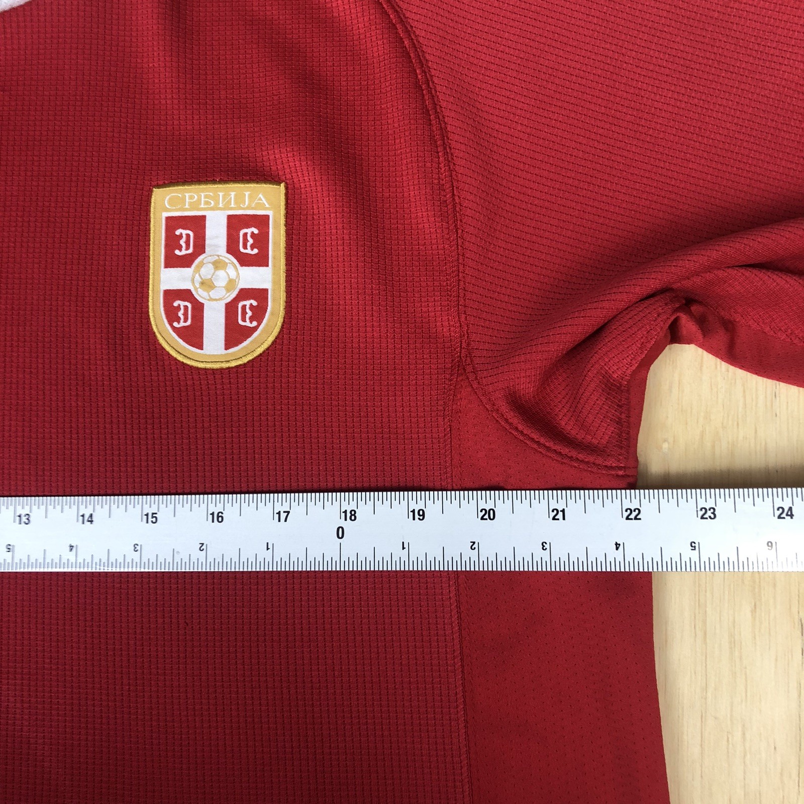 Serbia National Team 2007 2008 Home Football Jersey Soccer Shirt Nike Size Large