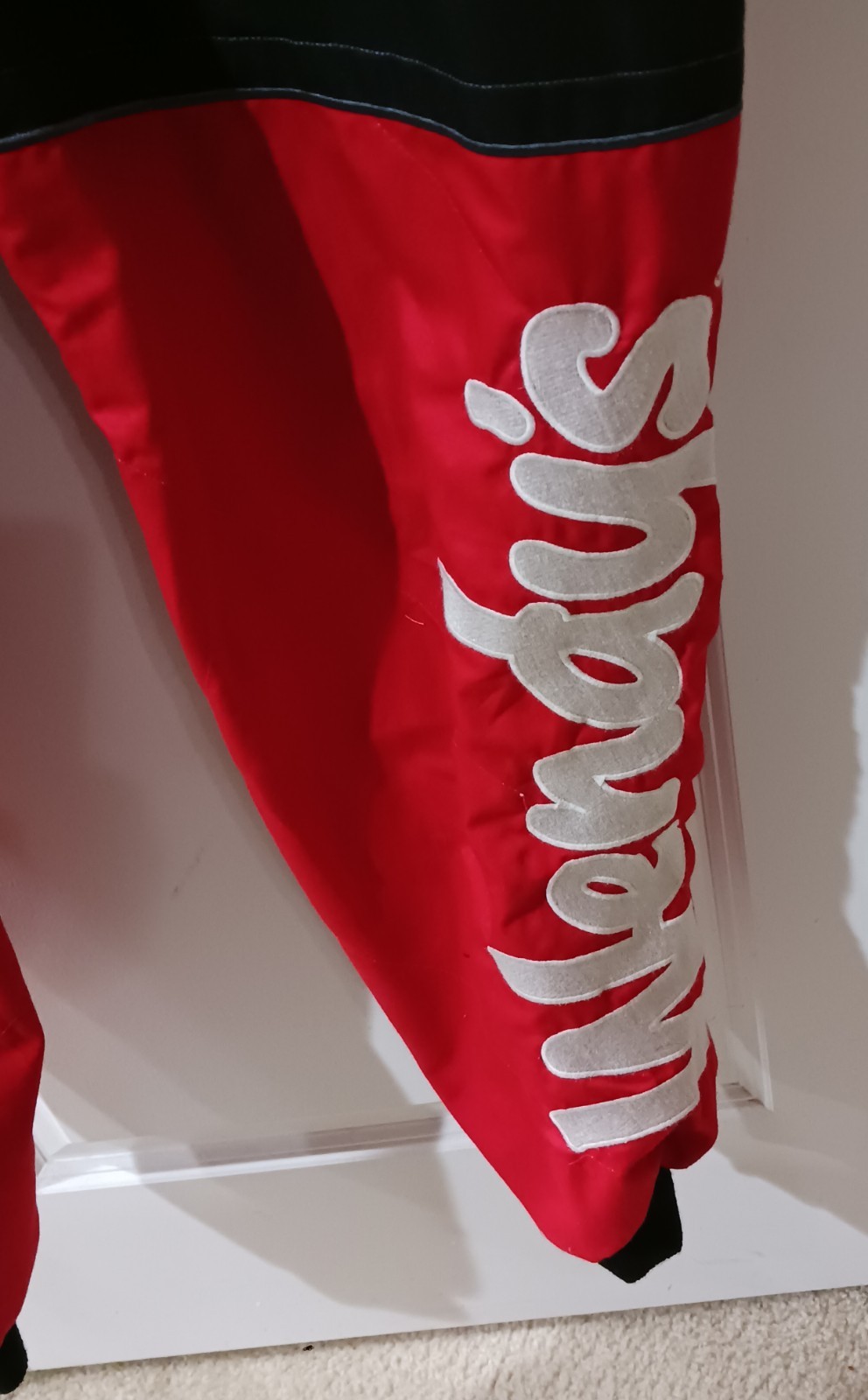 Trackhouse Racing Race Used Wendy’s Chevy Pit Crew Firesuit NASCAR Daniel Suarez