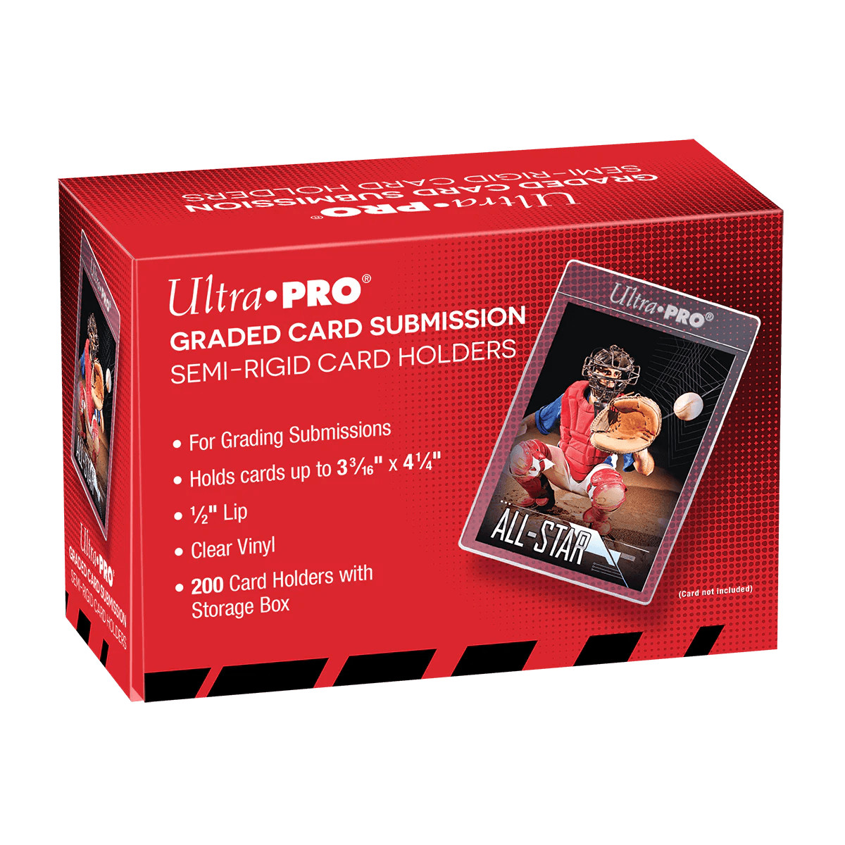 Ultra PRO – 200x Semi-Rigid Card Holders Sealed Box – 3-3/16″ x 4-1/4″