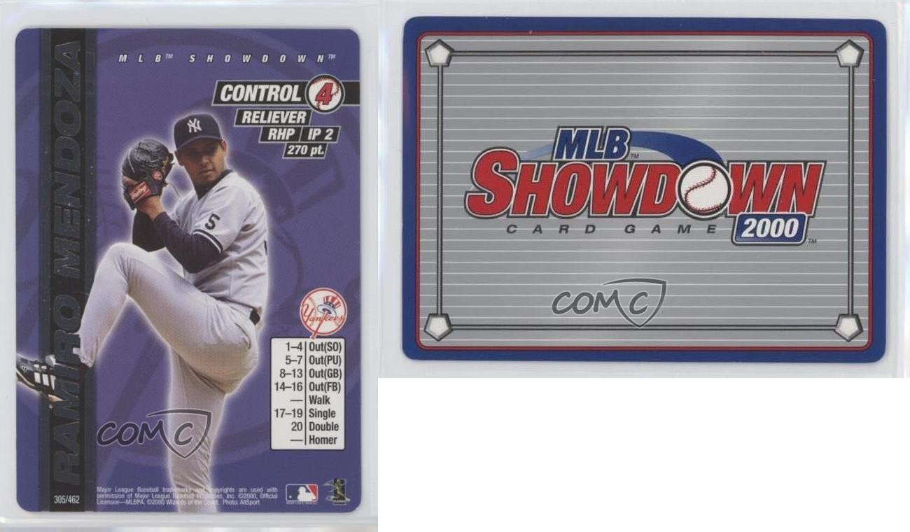 2000 MLB Showdown Unlimited Ramiro Mendoza #305 3f4