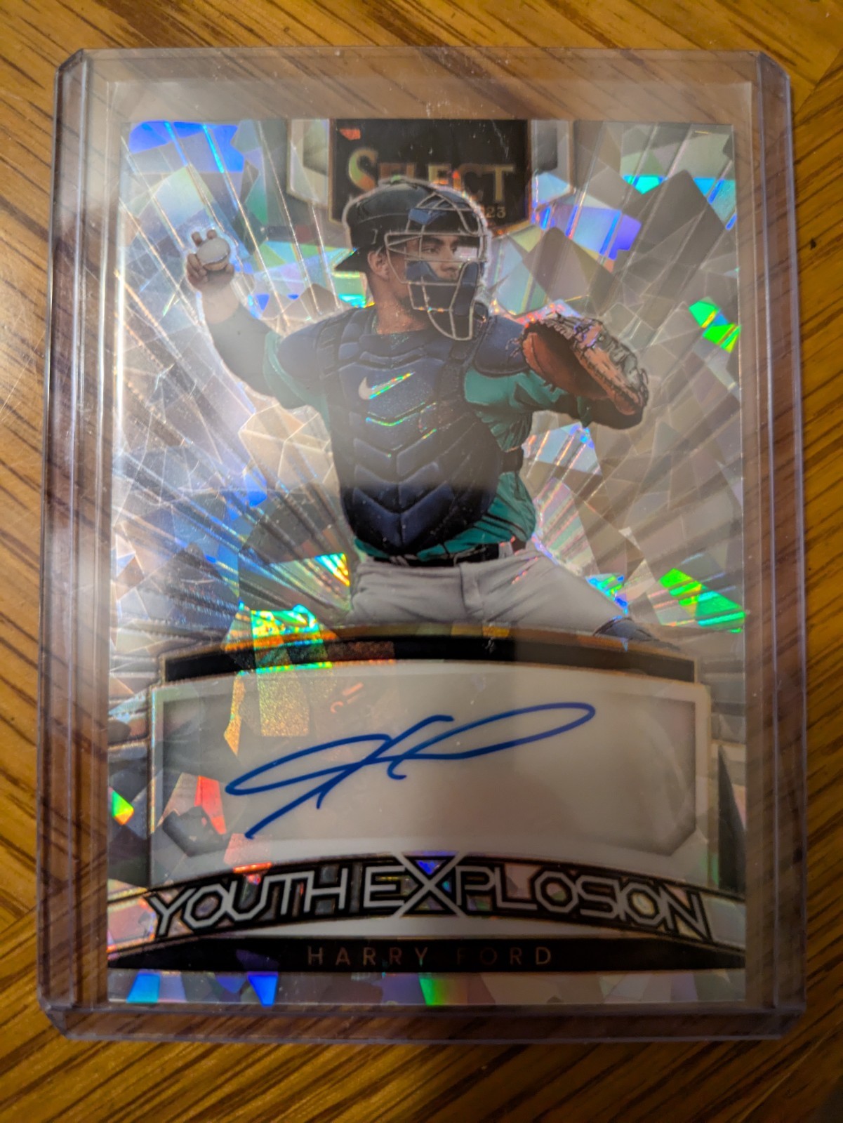 2023 Select – Youth Explosion Signatures Harry Ford #YES-HF Silver Prizm /23