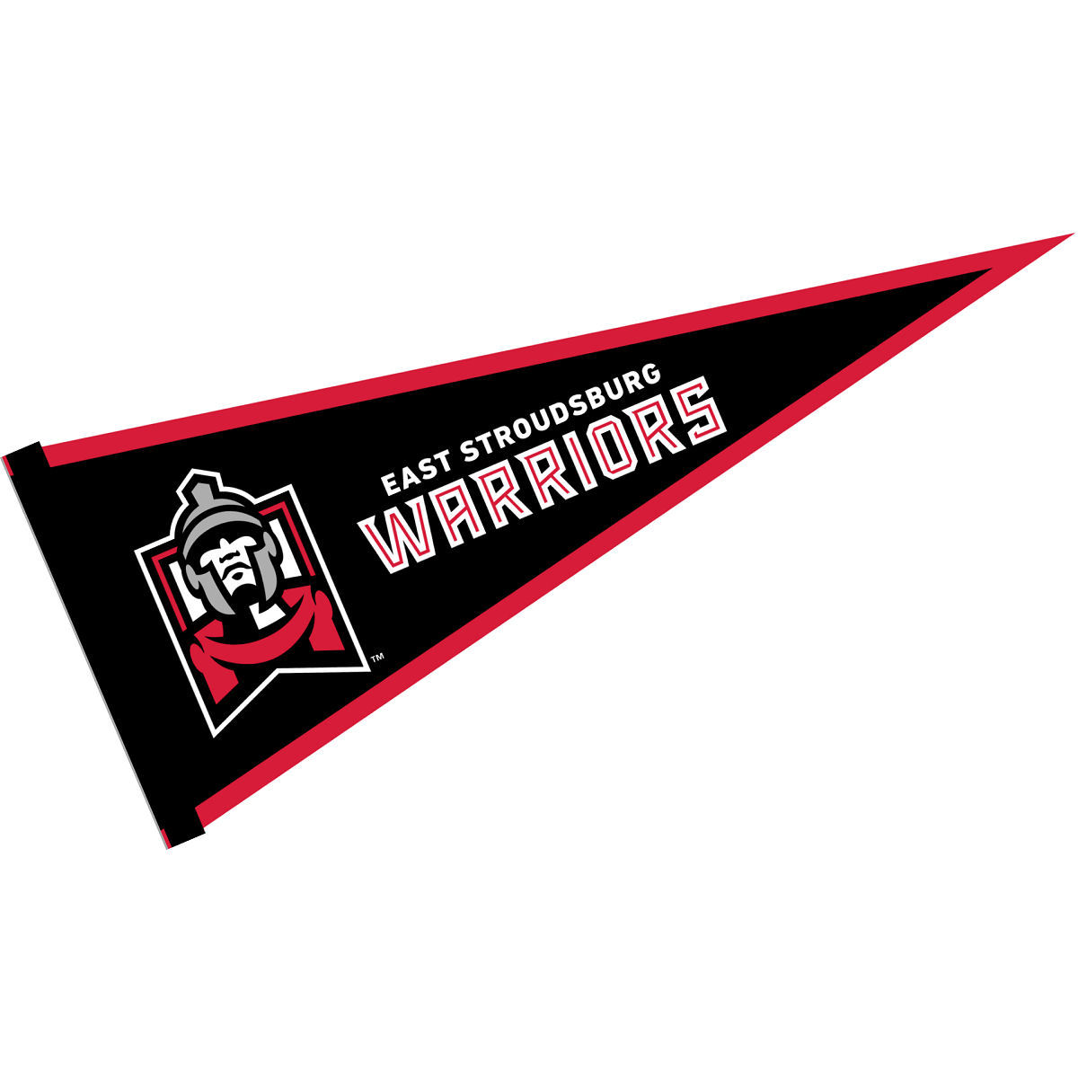 East Stroudsburg University Warriors 12 in X 30 in College Pennant