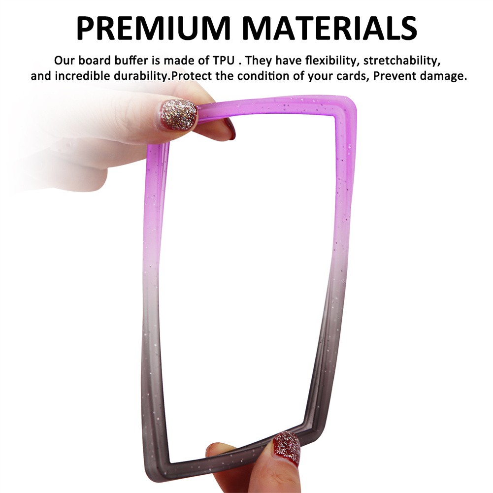 TPU Gradient Color Slab Protector Bumper Guard for PSA Graded Cards Protector