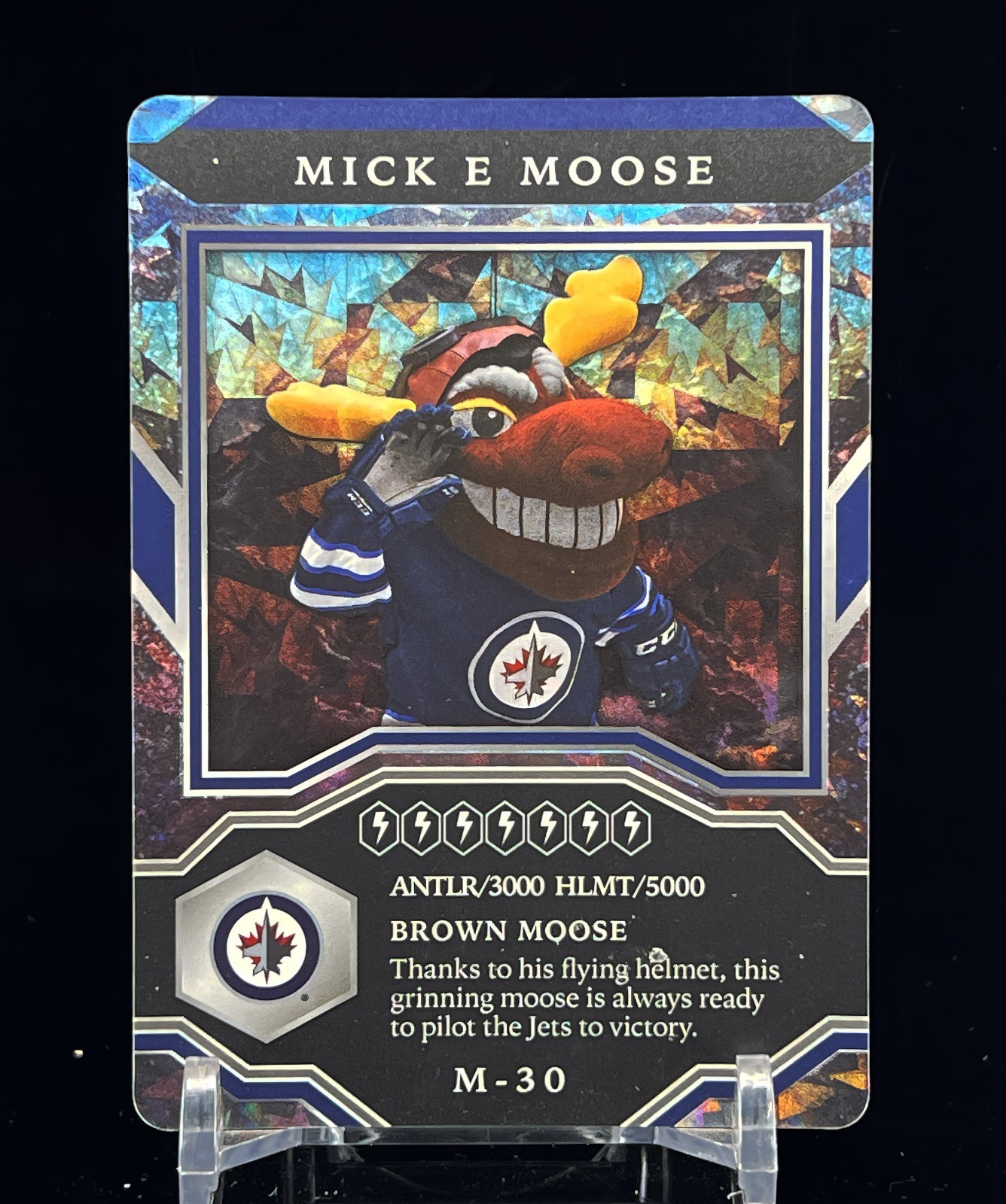 2021-22 Upper Deck MVP Sparkle NHL Mascots