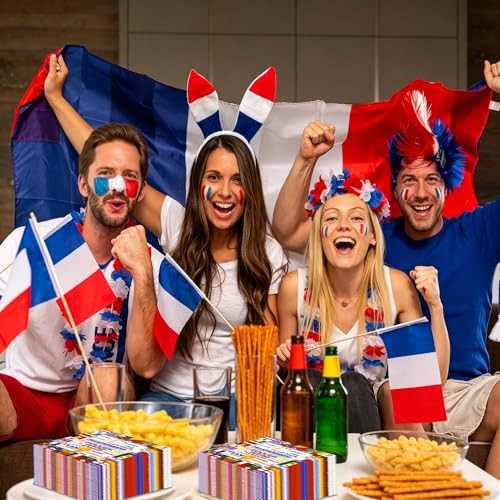 50Pcs World Cup 2026 Party Napkins – Internationals Themed Paper Napkins Flag