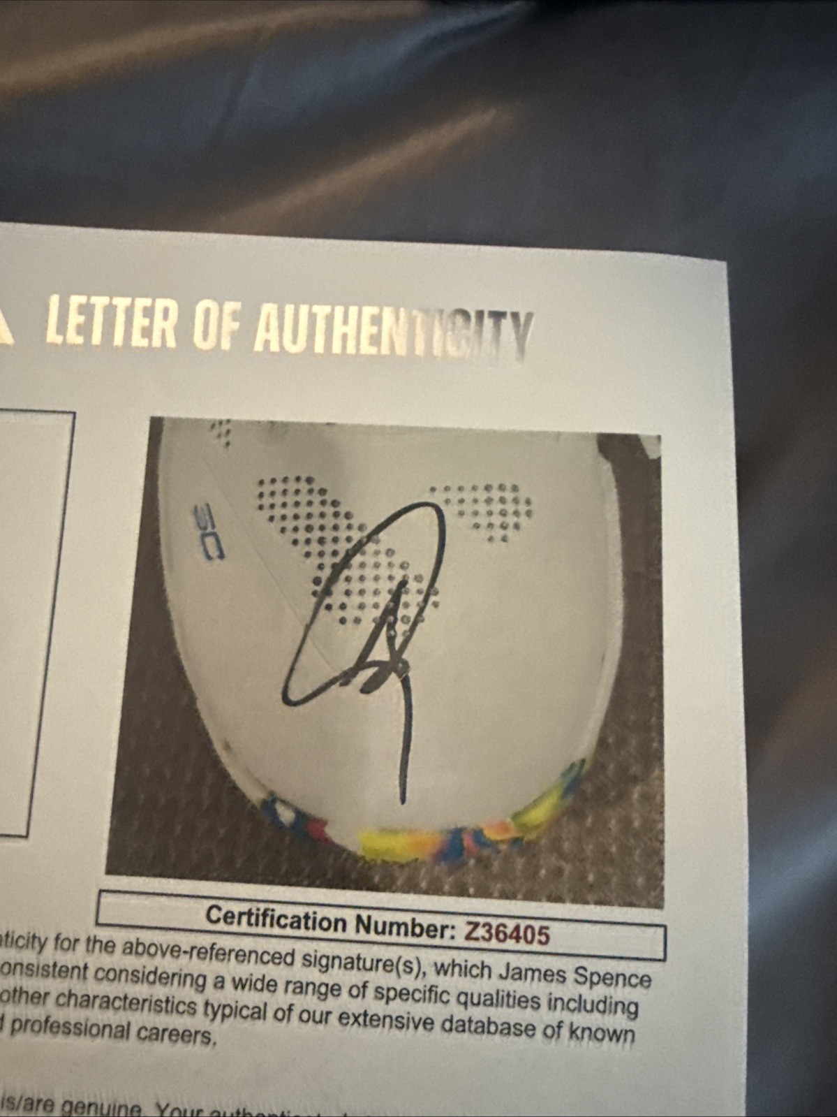 Stephen Curry Signed Under Armour Splash Party Birthday Cake Sneakers JSA LOA 2
