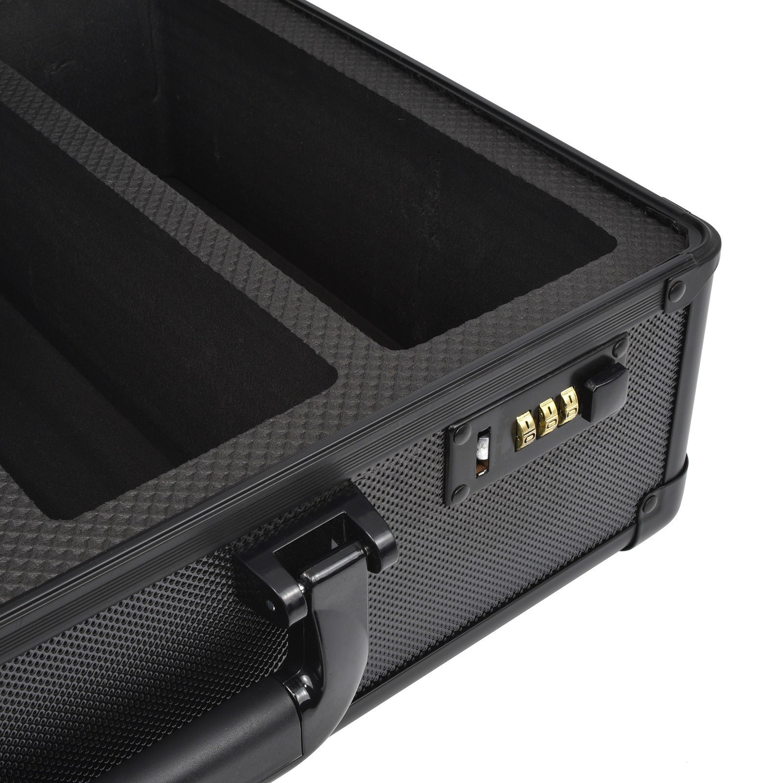 For Pokemon Graded Card Storage Box 164 Slots Sports Card Holder Case Coded Lock