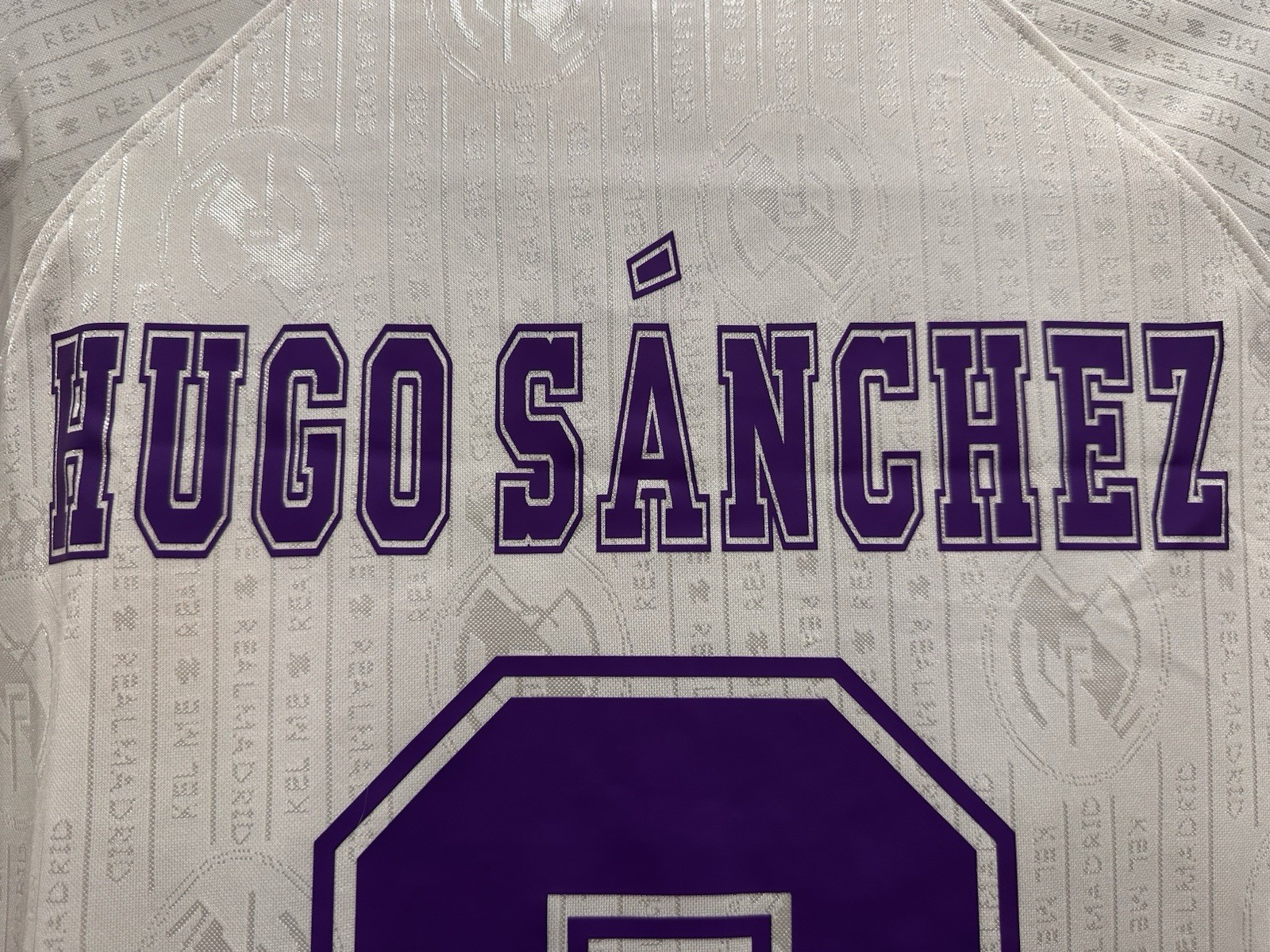 Real Madrid CF 1996/1997 Home Kelme Football Jersey XL Hugo Sanchez #9